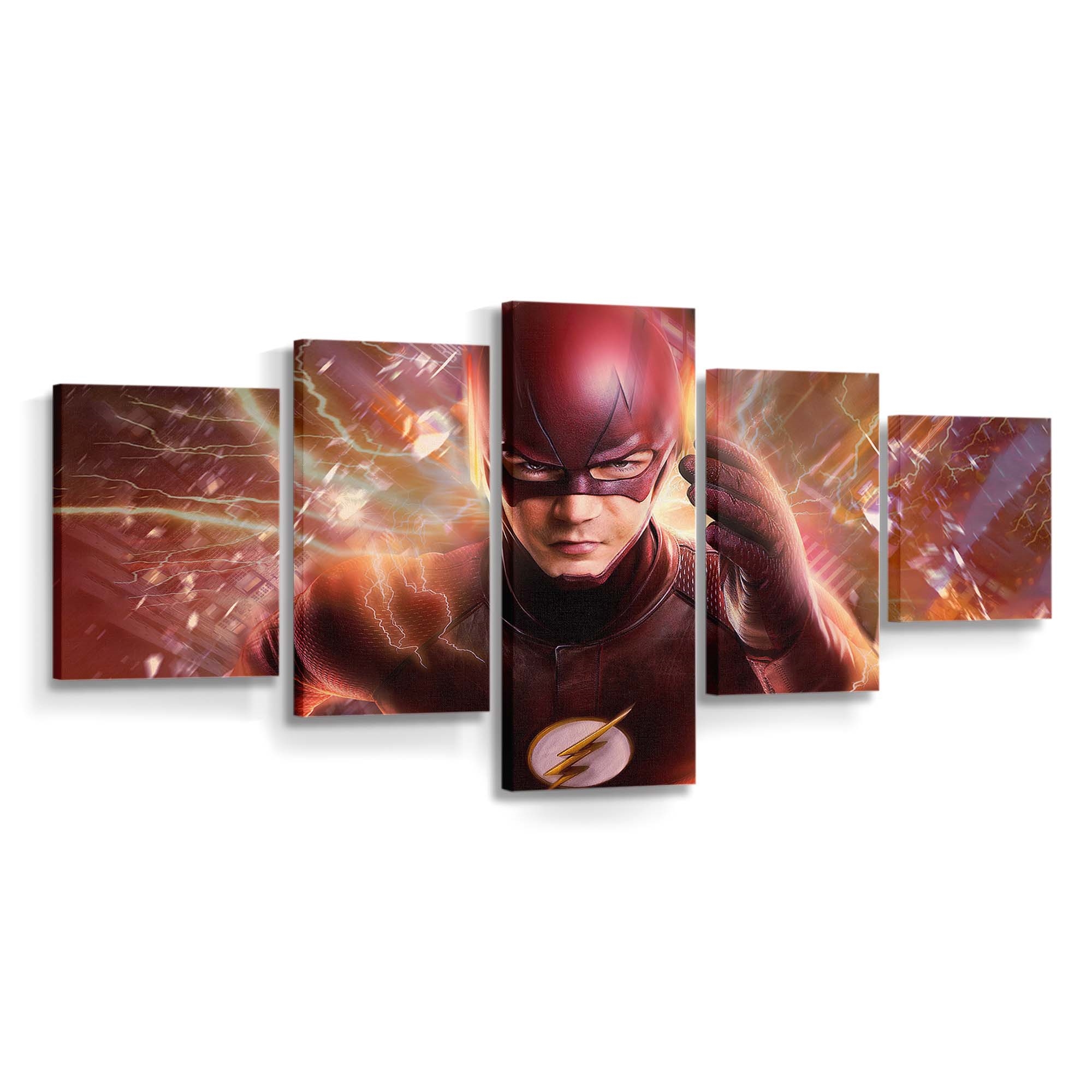 The Flash Poster Leinwandbild – DC Comics Wandbild für Fans