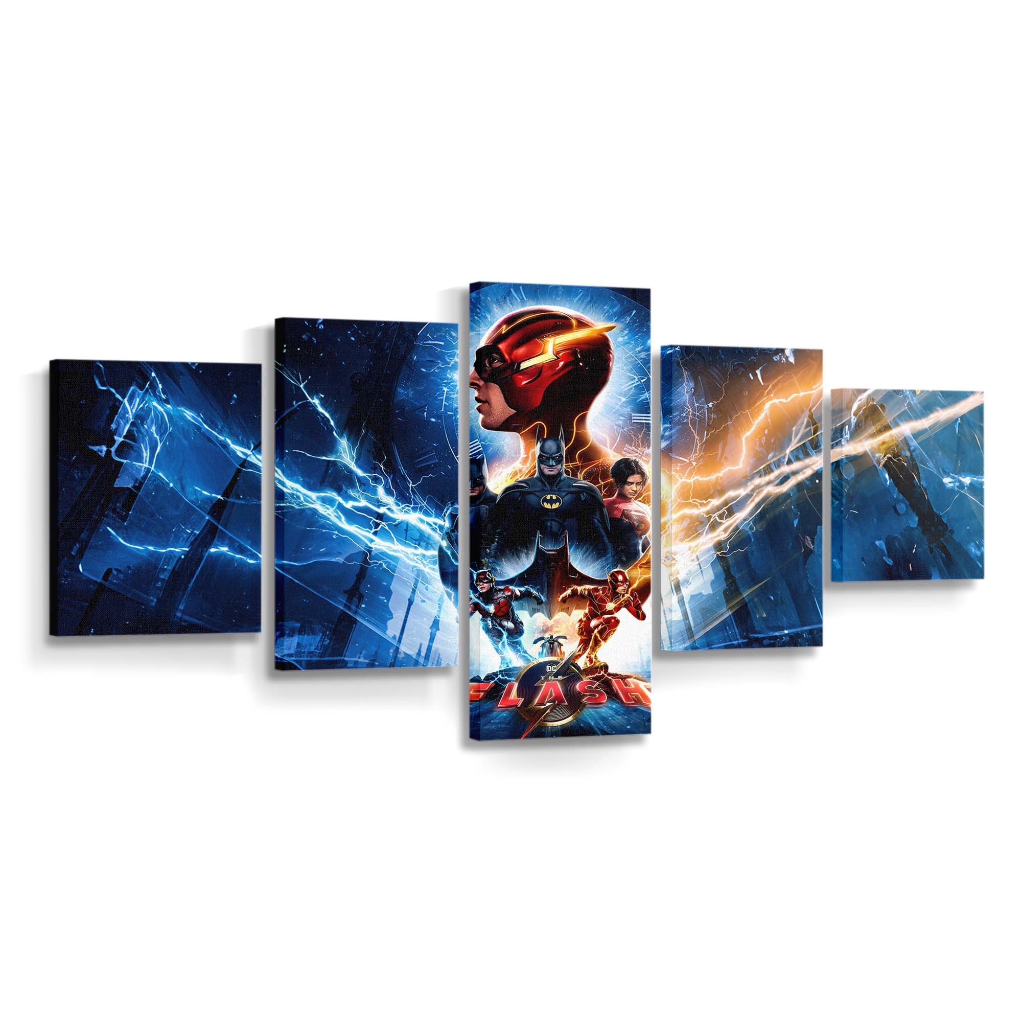 The Flash Poster Leinwandbild – DC Comics Wandbild für Fans