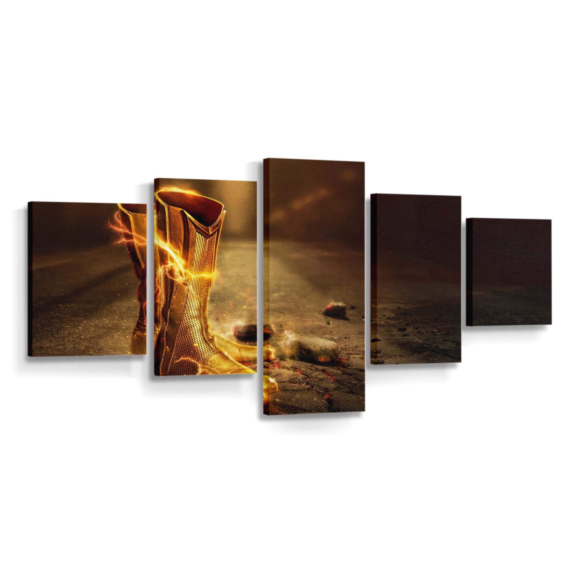 The Flash Season 9 2023 Leinwandbild – DC Comics Wandbild für Fans