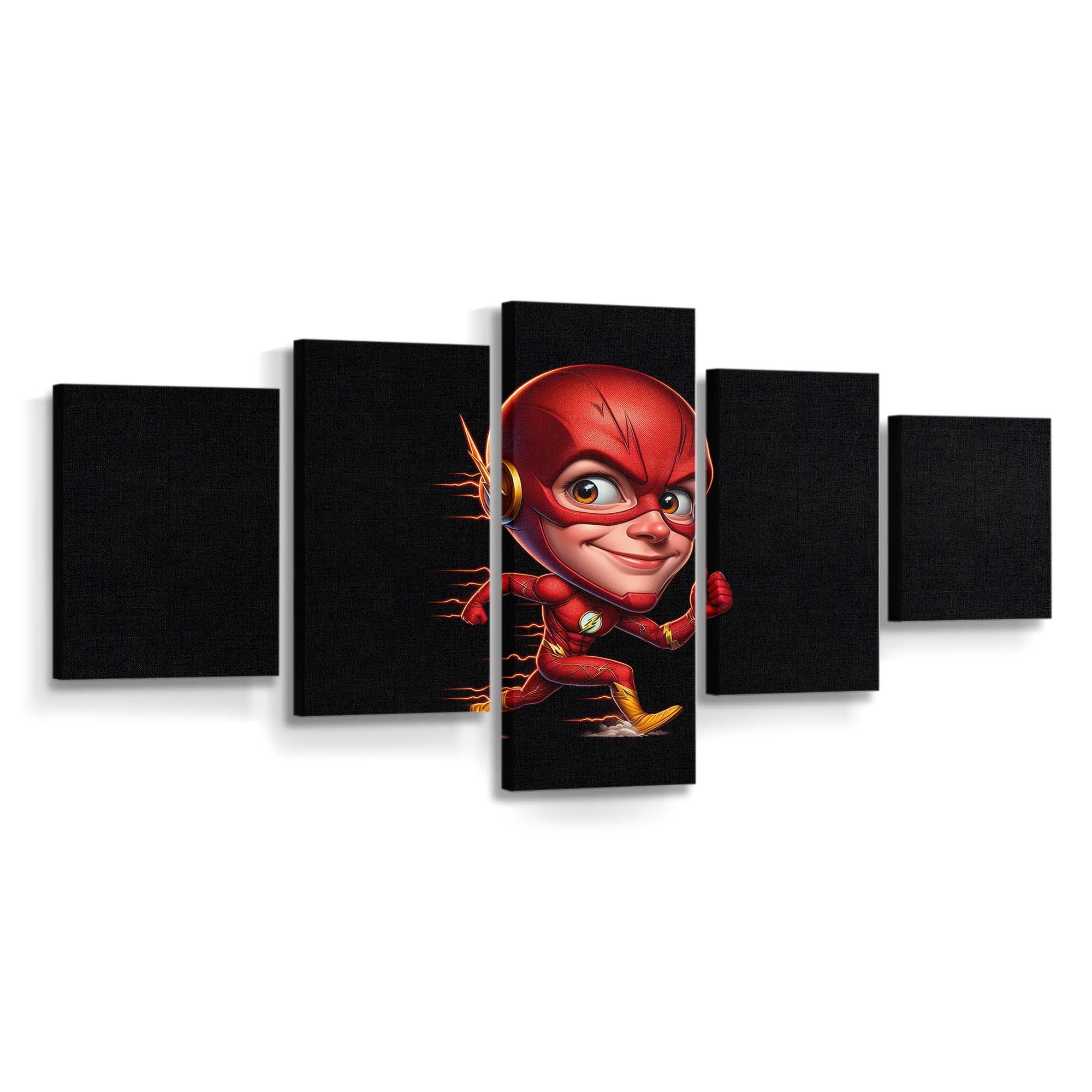 The Flash Speedster Sprint Leinwandbild – DC Comics Wandbild für Fans