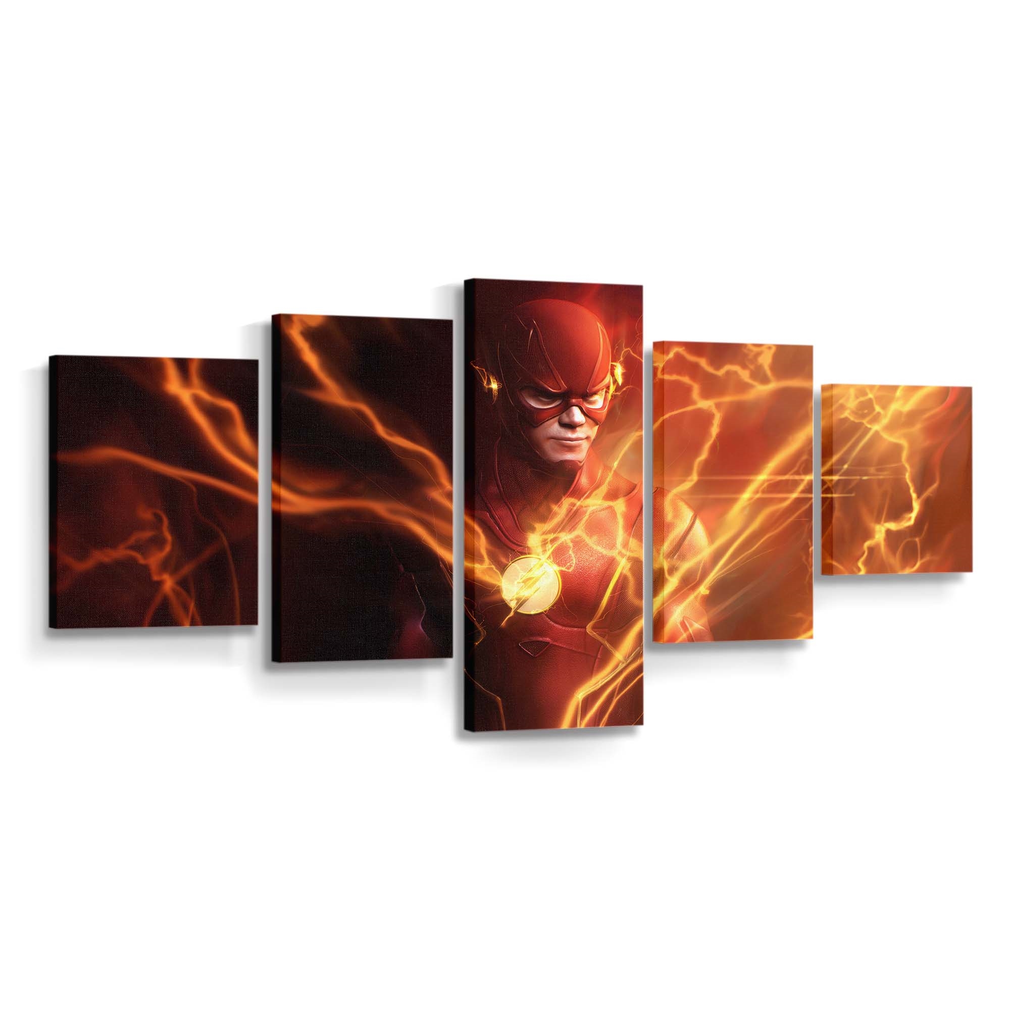 The Flash Timeless Adventures Leinwandbild – DC Comics Wandbild für Fans