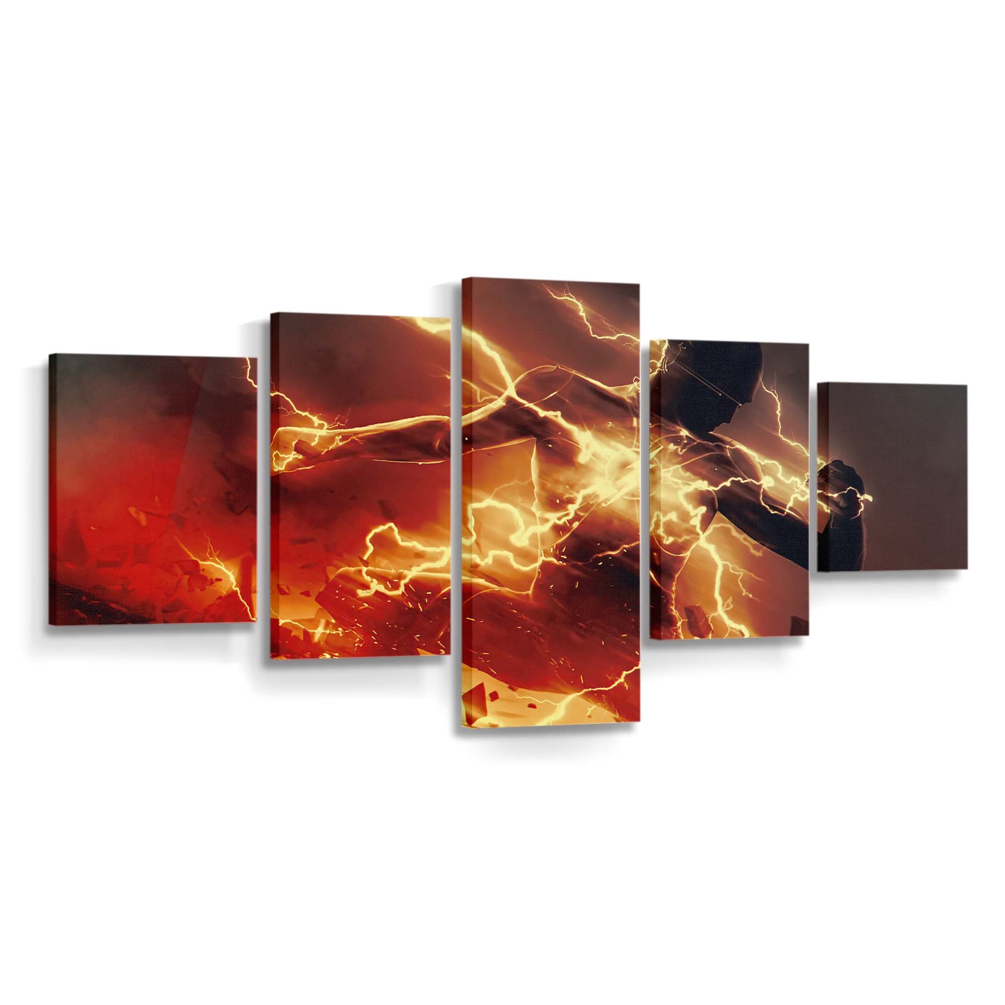 The Flash Tv Series Leinwandbild – DC Comics Wandbild für Fans