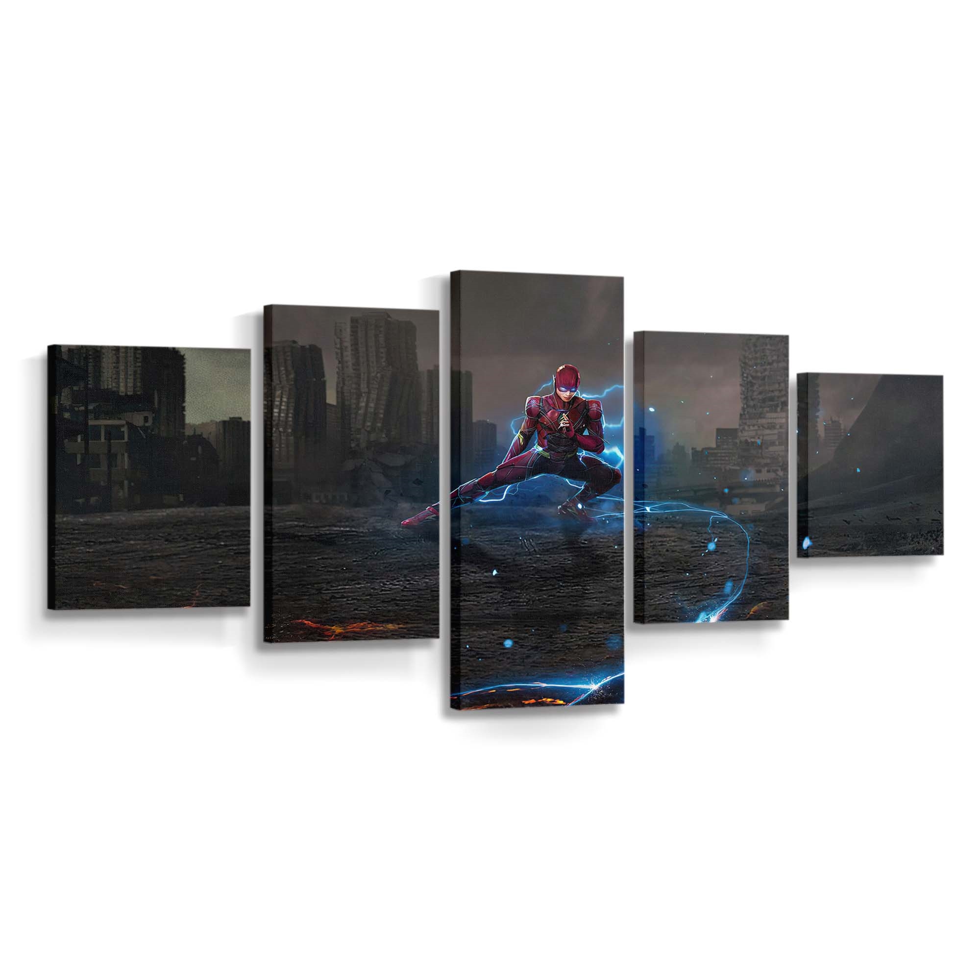 The Flash Zack Synders Cut Leinwandbild – DC Comics Wandbild für Fans