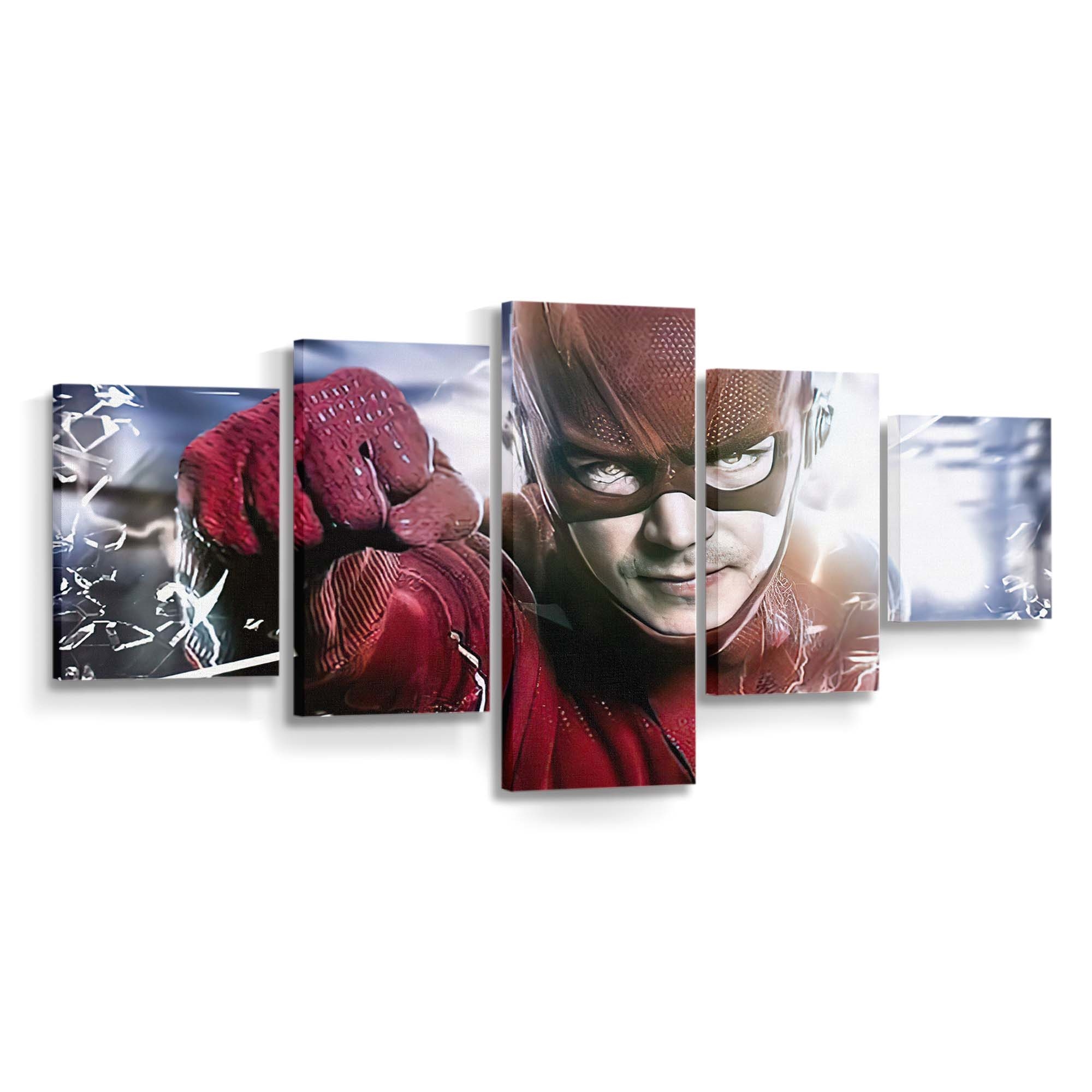 The Future Flash Leinwandbild – DC Comics Wandbild für Fans