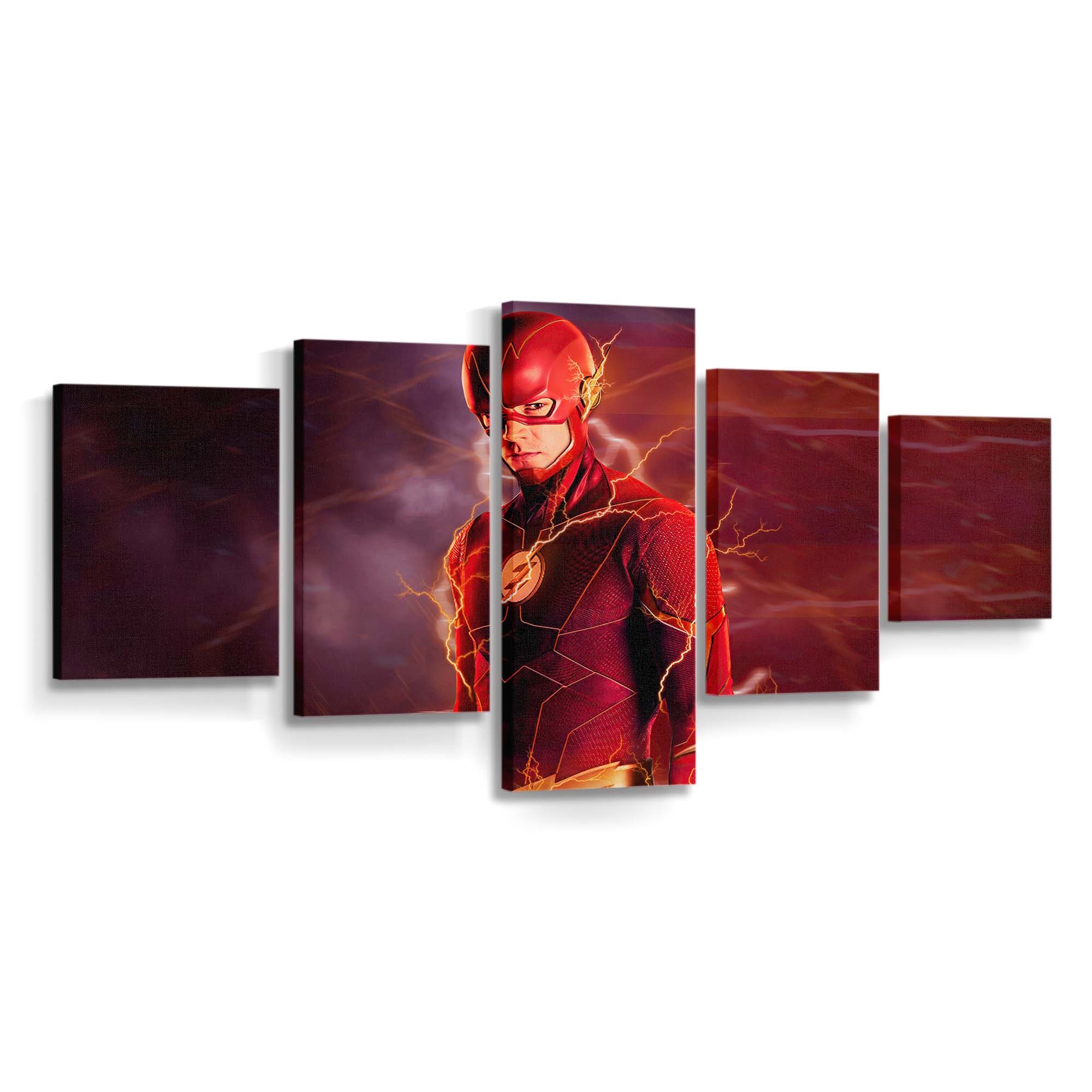 The Lightning Flash Leinwandbild – DC Comics Wandbild für Fans