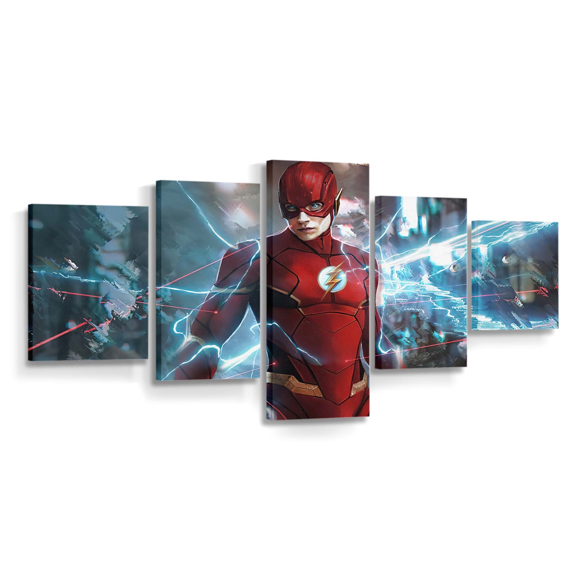 The Lightning Flash Leinwandbild – DC Comics Wandbild für Fans