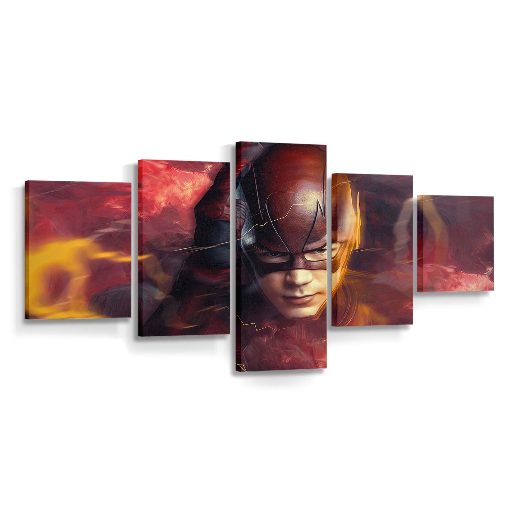 The Super Flash Leinwandbild – DC Comics Wandbild für Fans