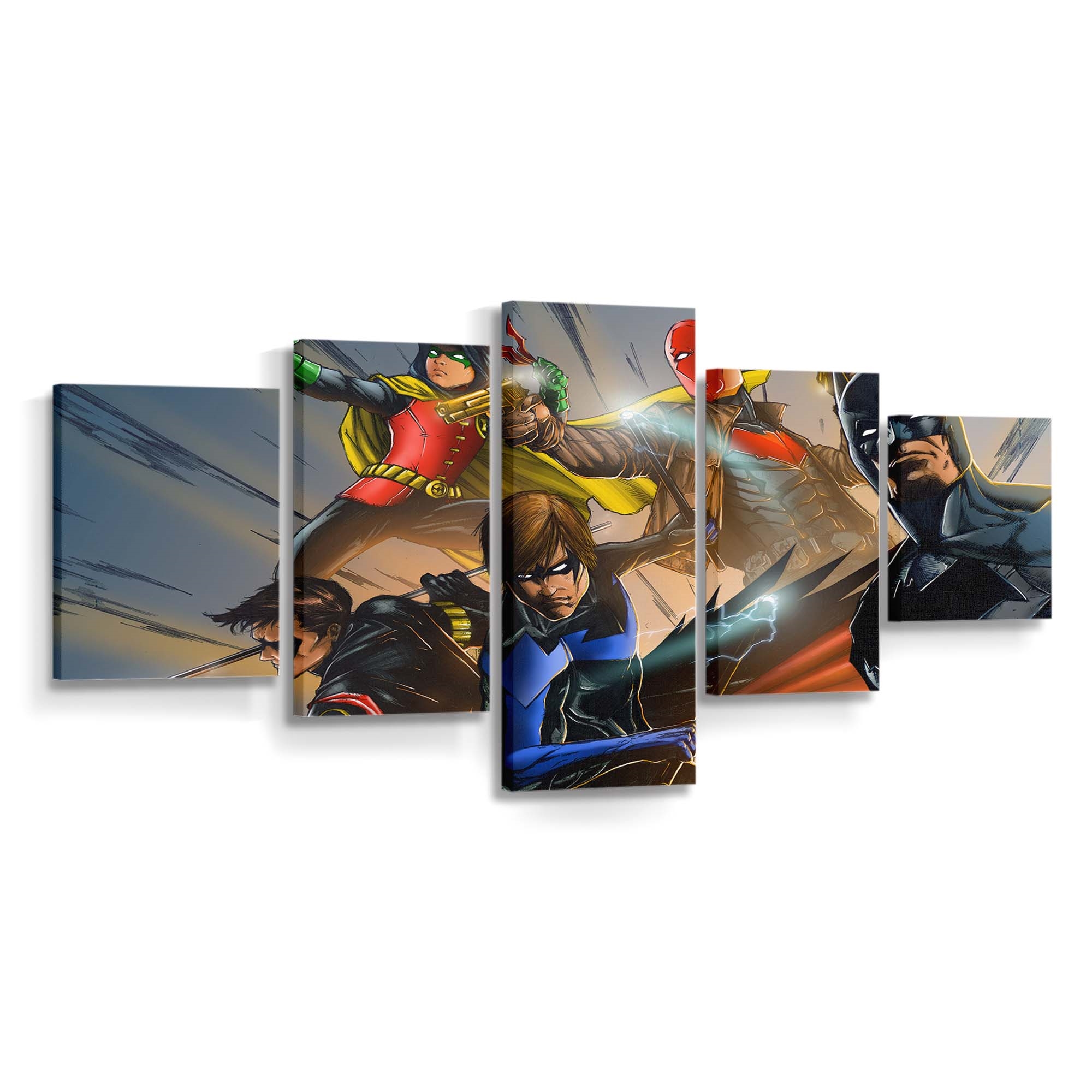 Nightwing Knights Of Gotham Leinwandbild – Held aus Gotham