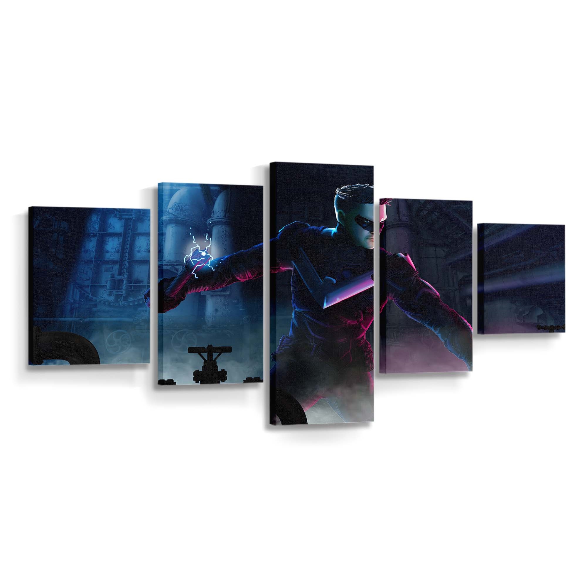 Nightwing 2020 Art Leinwandbild – Held aus Gotham