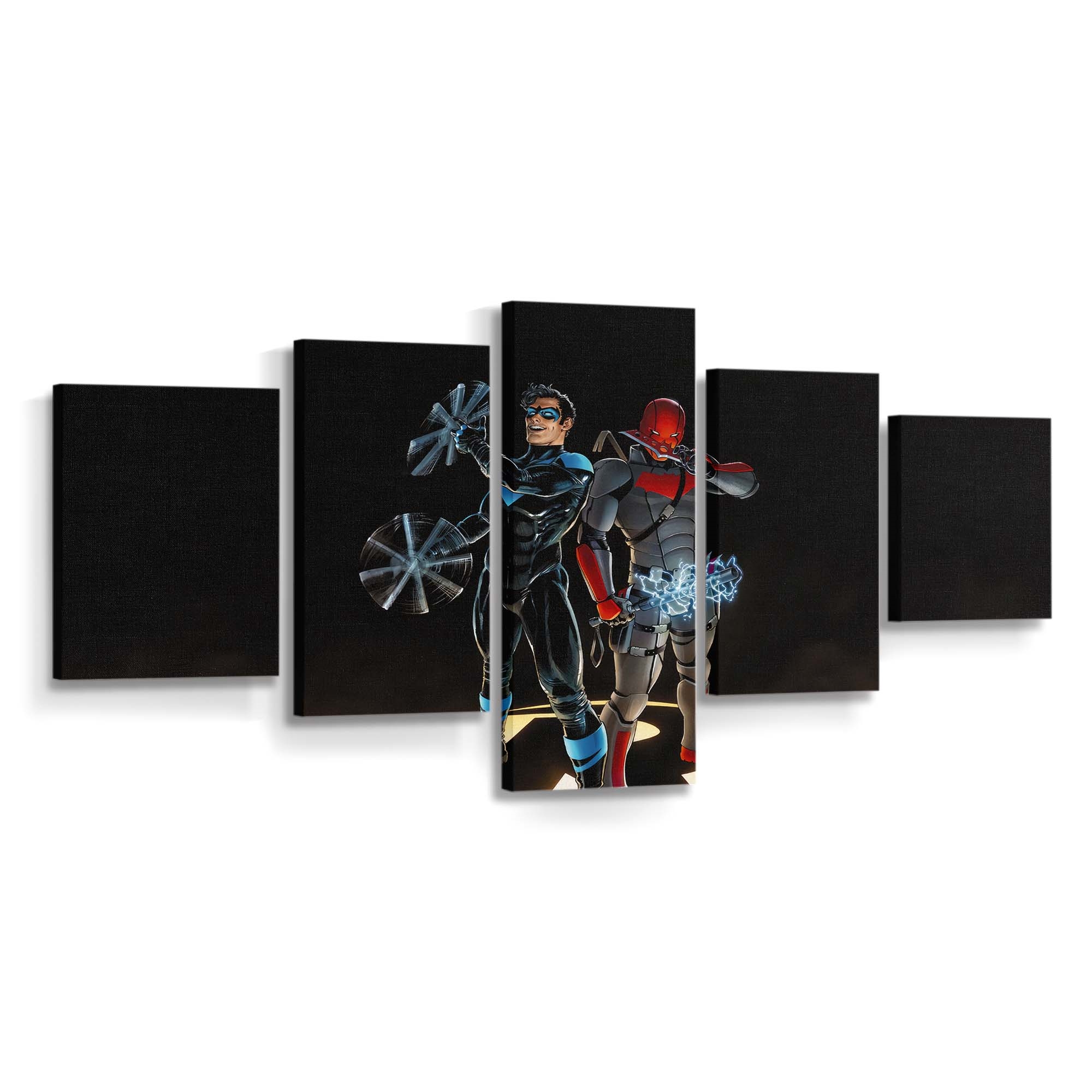 Nightwing And Red Hood Leinwandbild – Held aus Gotham