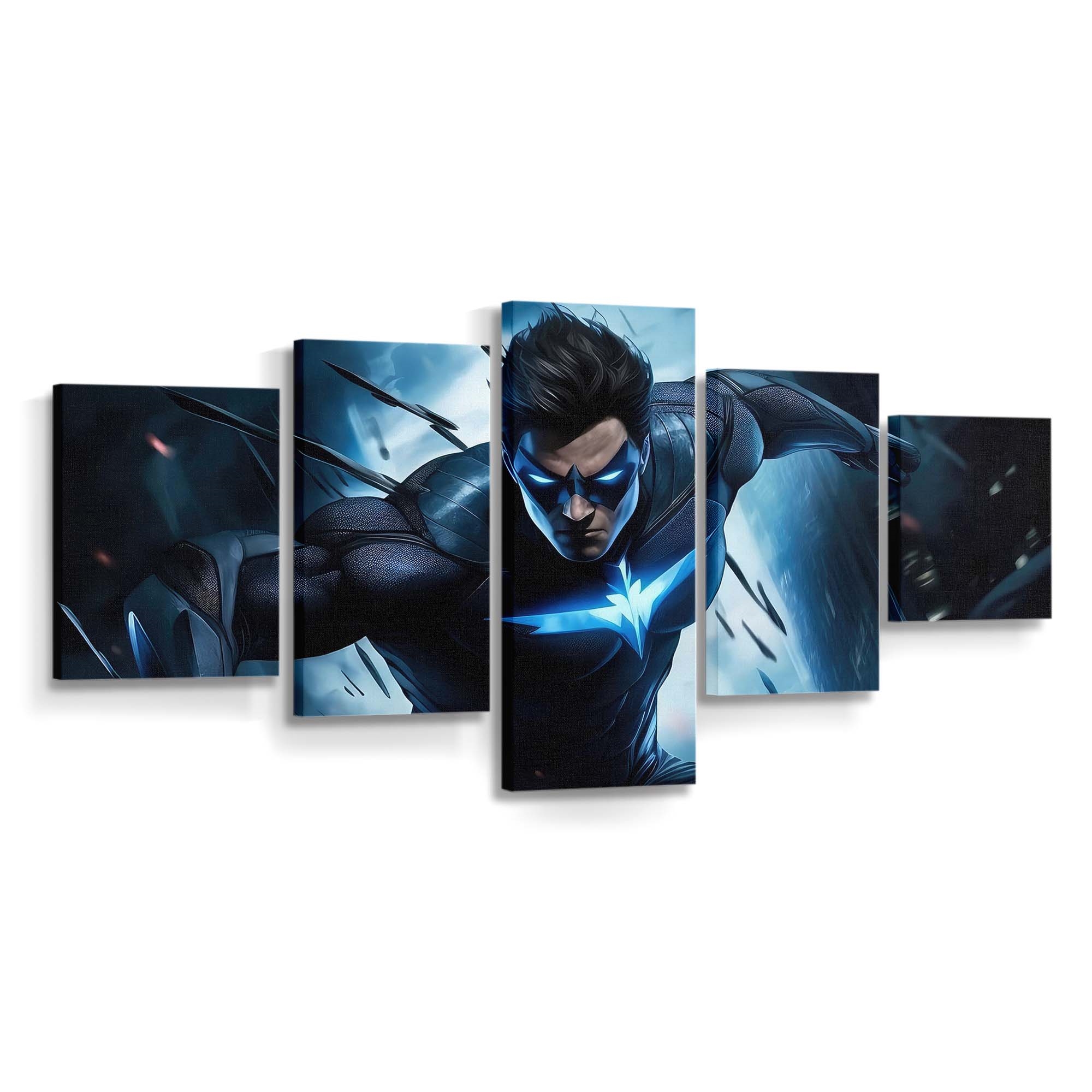 Nightwing Hero Leinwandbild – Held aus Gotham