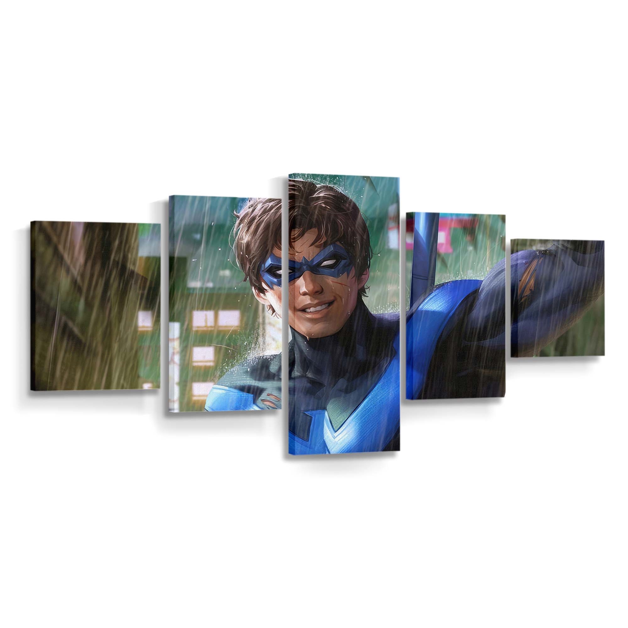 Nightwing Knight Leinwandbild – Held aus Gotham
