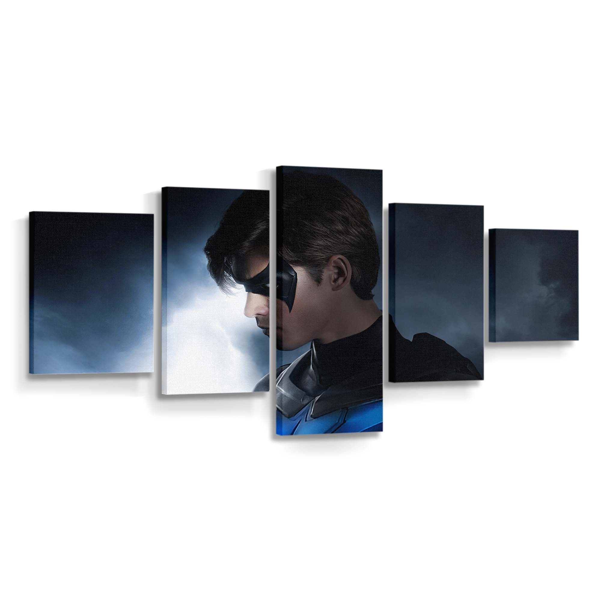Nightwing Titans Leinwandbild – Held aus Gotham