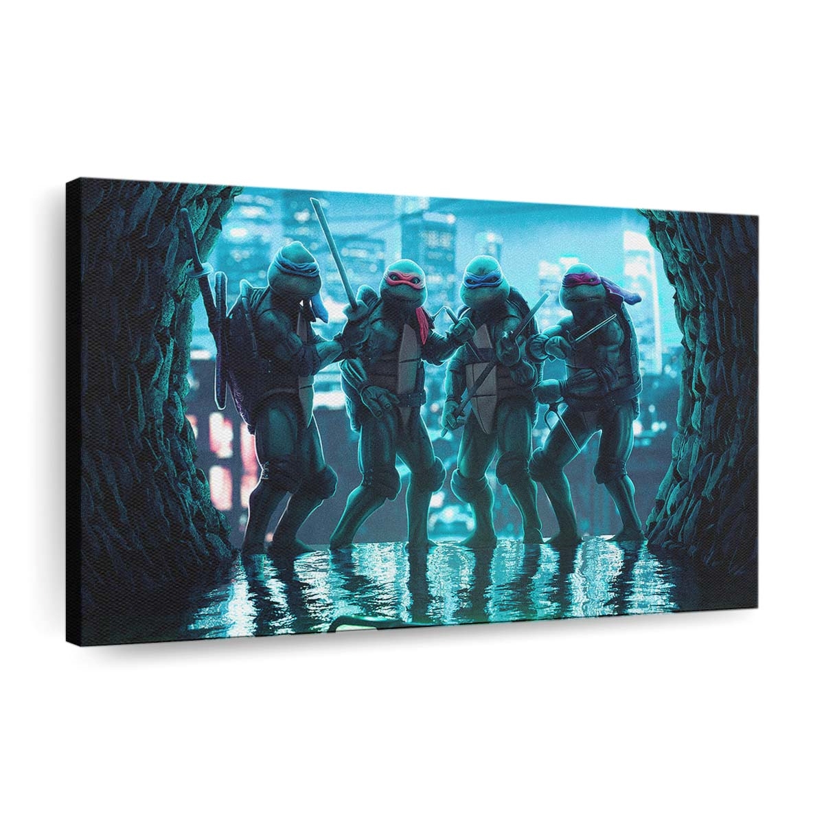 Ninja Turtles 2020 Kunst Leinwanddruck