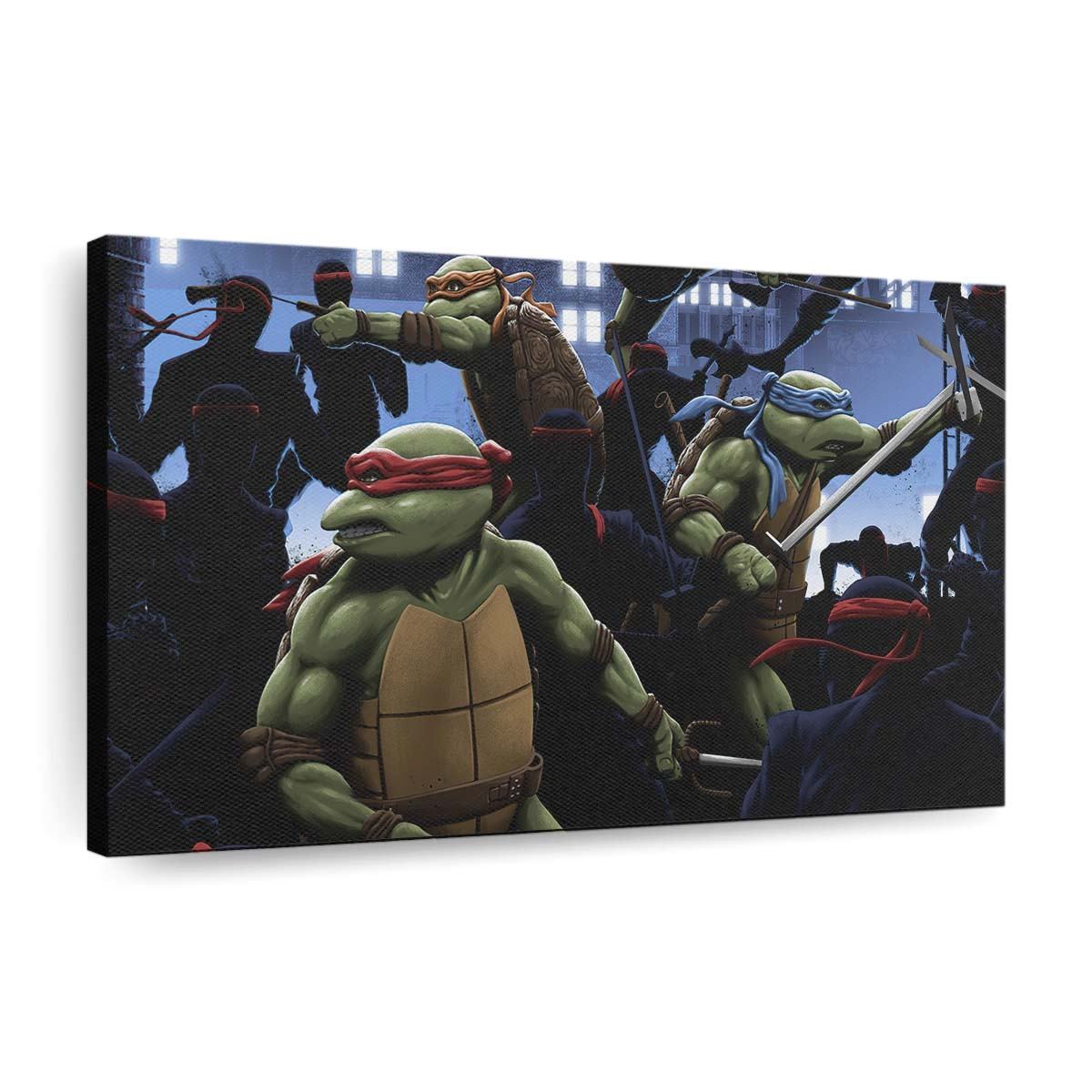 Ninja Turtles Animated Leinwandbild Ninja Turtles Animated Leinwandbild – Bild 4