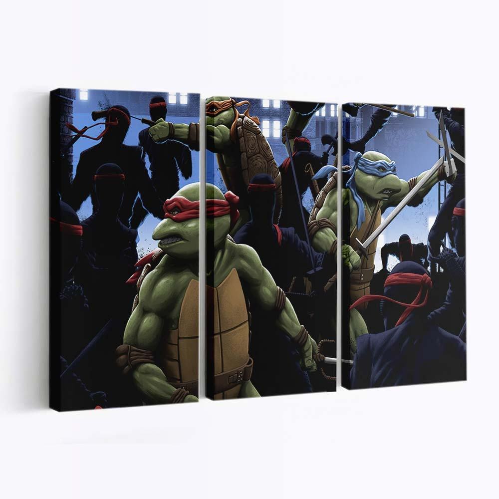 Ninja Turtles Animated Leinwandbild Ninja Turtles Animated Leinwandbild – Bild 3