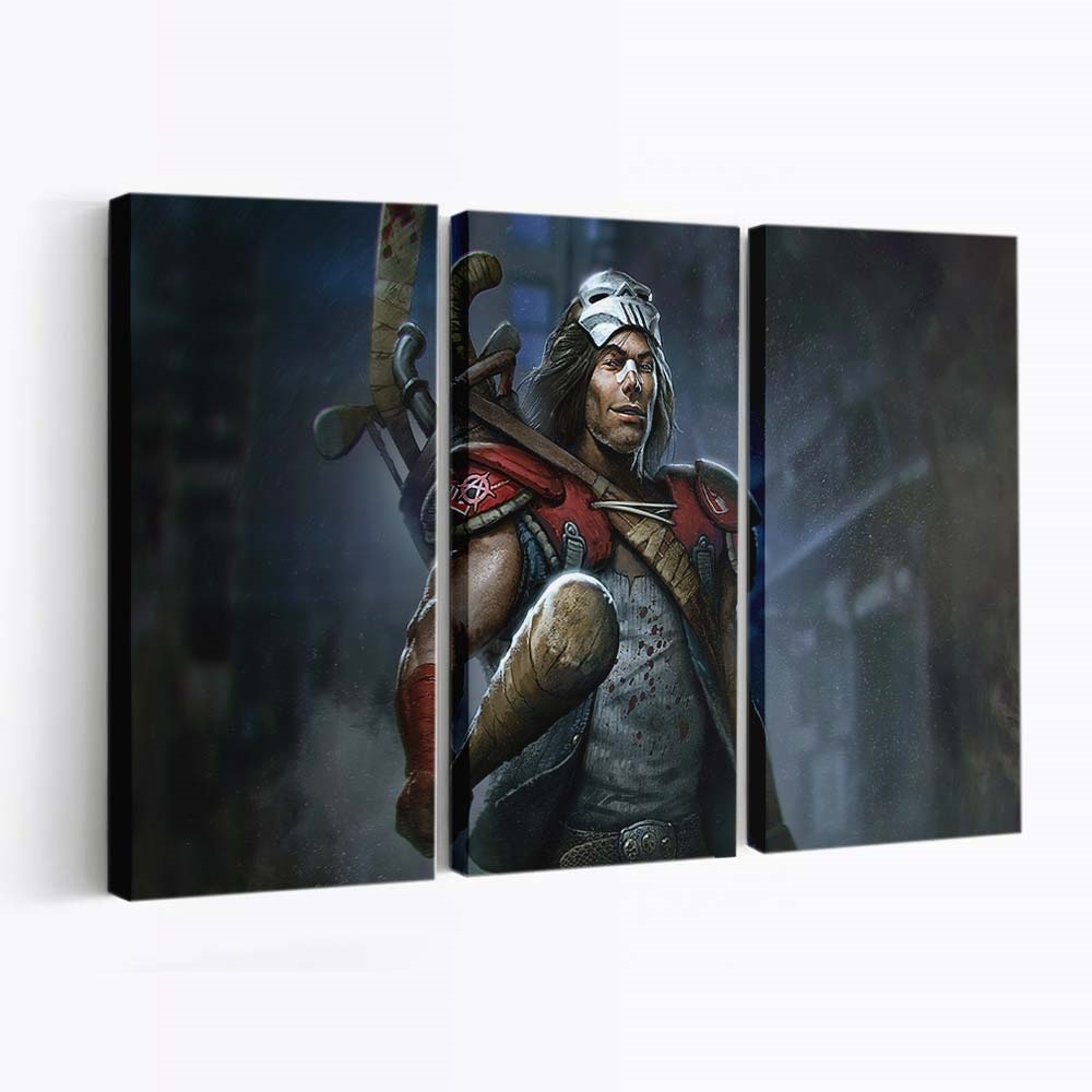 Ninja Turtles Casey Jones Wandbild