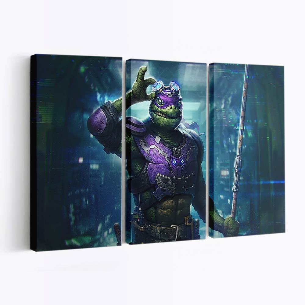 Ninja Turtles Donnie Wandbild für Fans Ninja Turtles Donnie Wandbild für Fans – Bild 3
