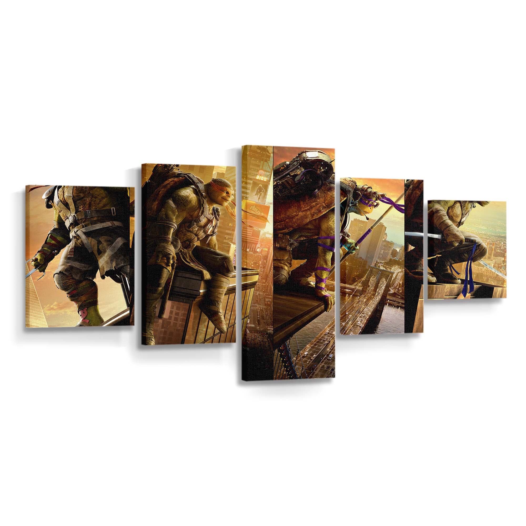 Ninja Turtles Film Kunst Leinwanddruck