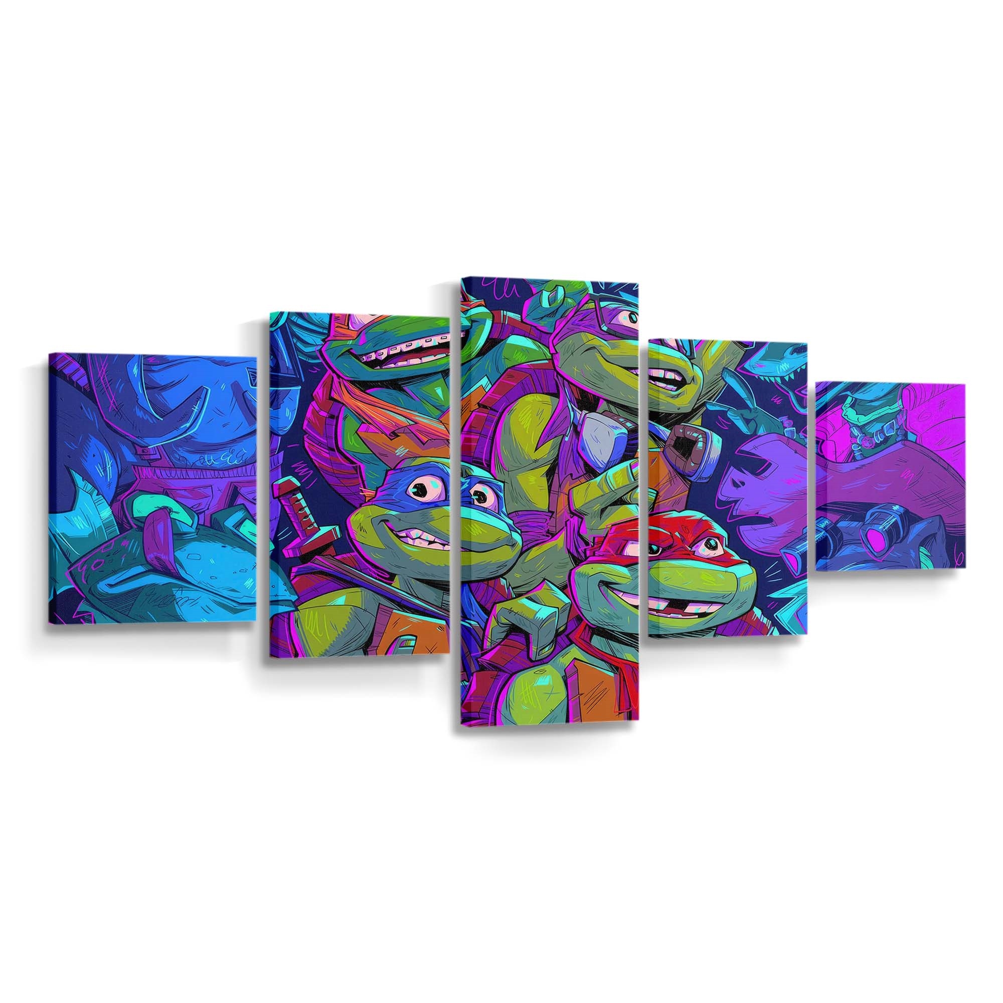 Ninja Turtles 2 Leinwandbilder kaufen