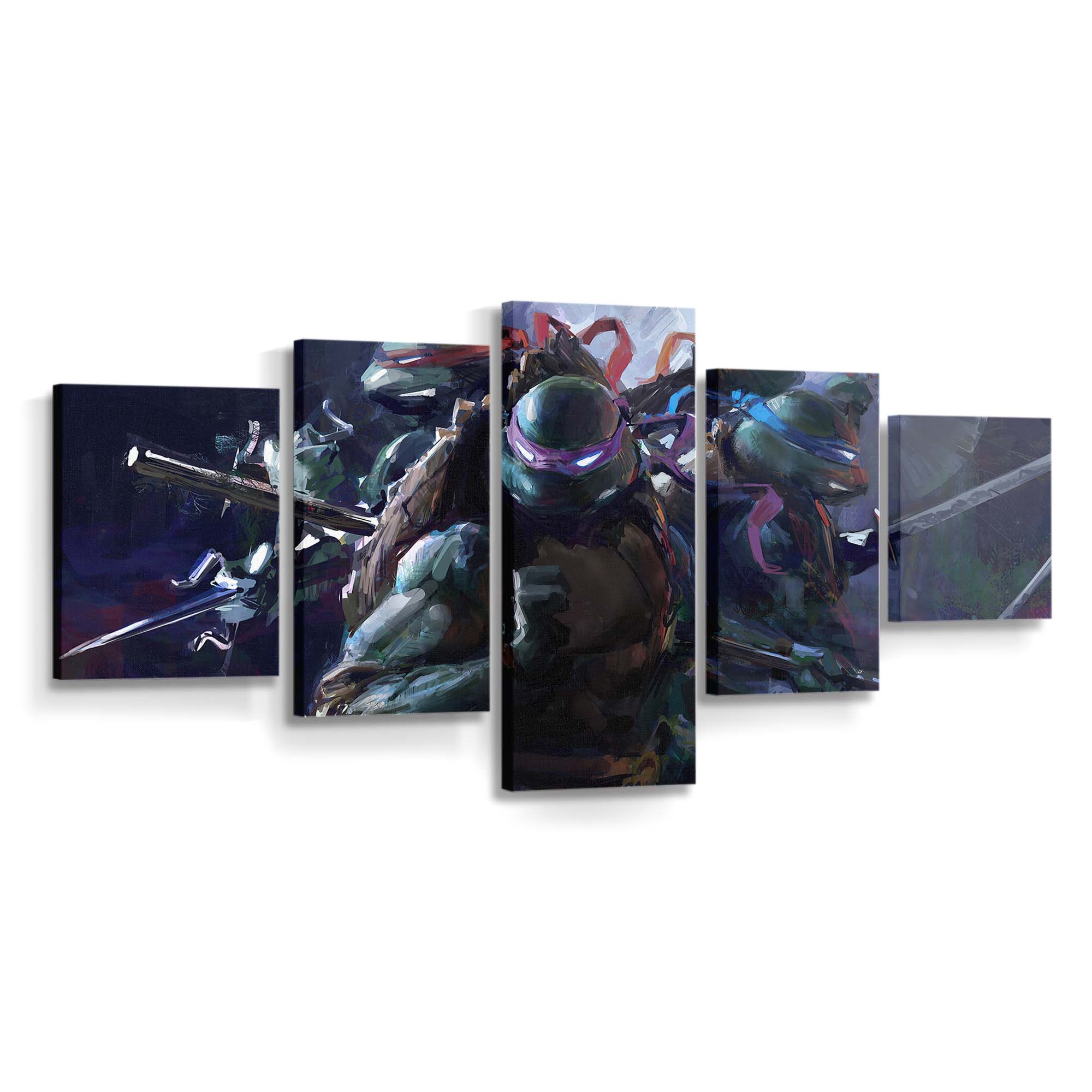 Ninja Turtles 2020 Wandbild Kunst