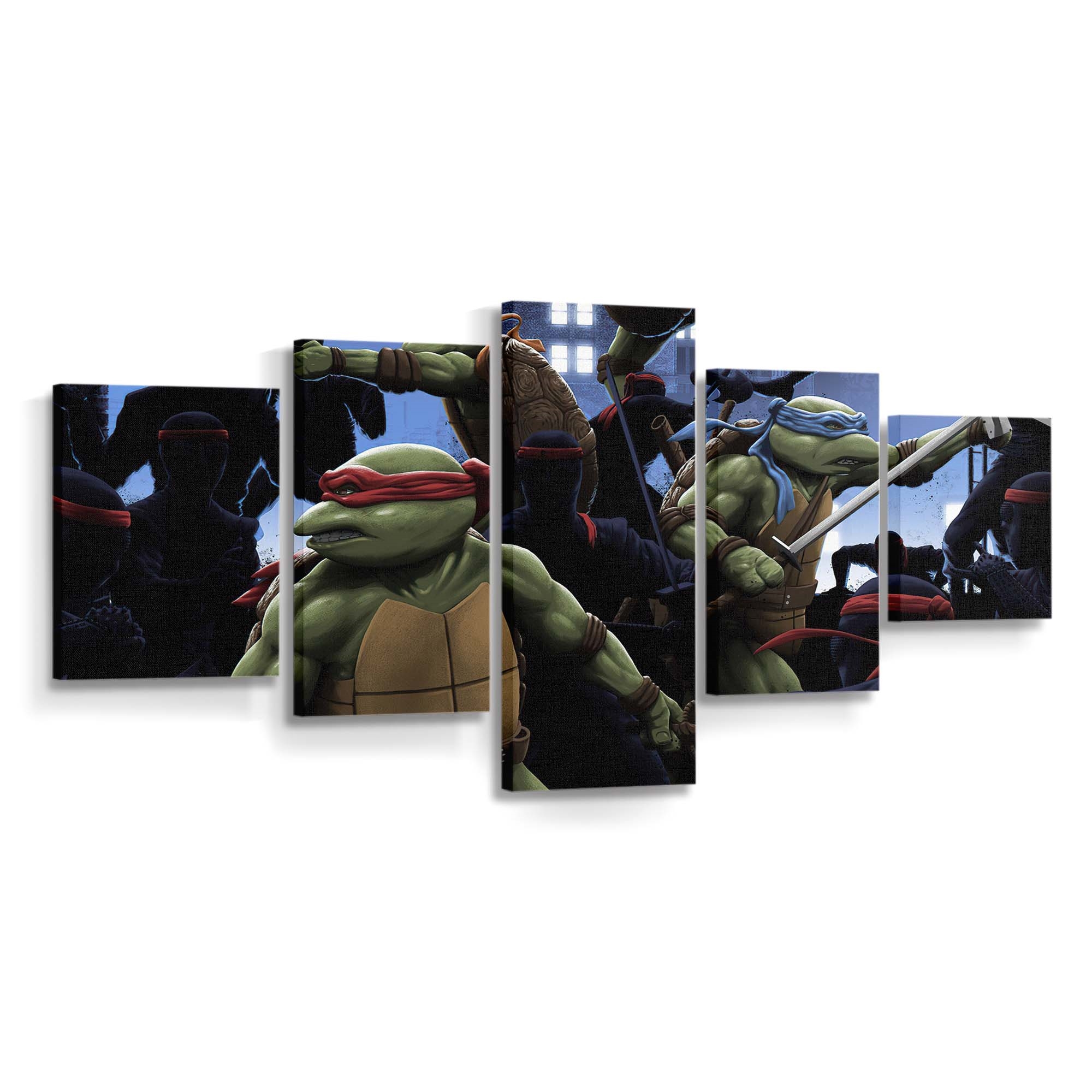 Ninja Turtles Animated Leinwandbild 