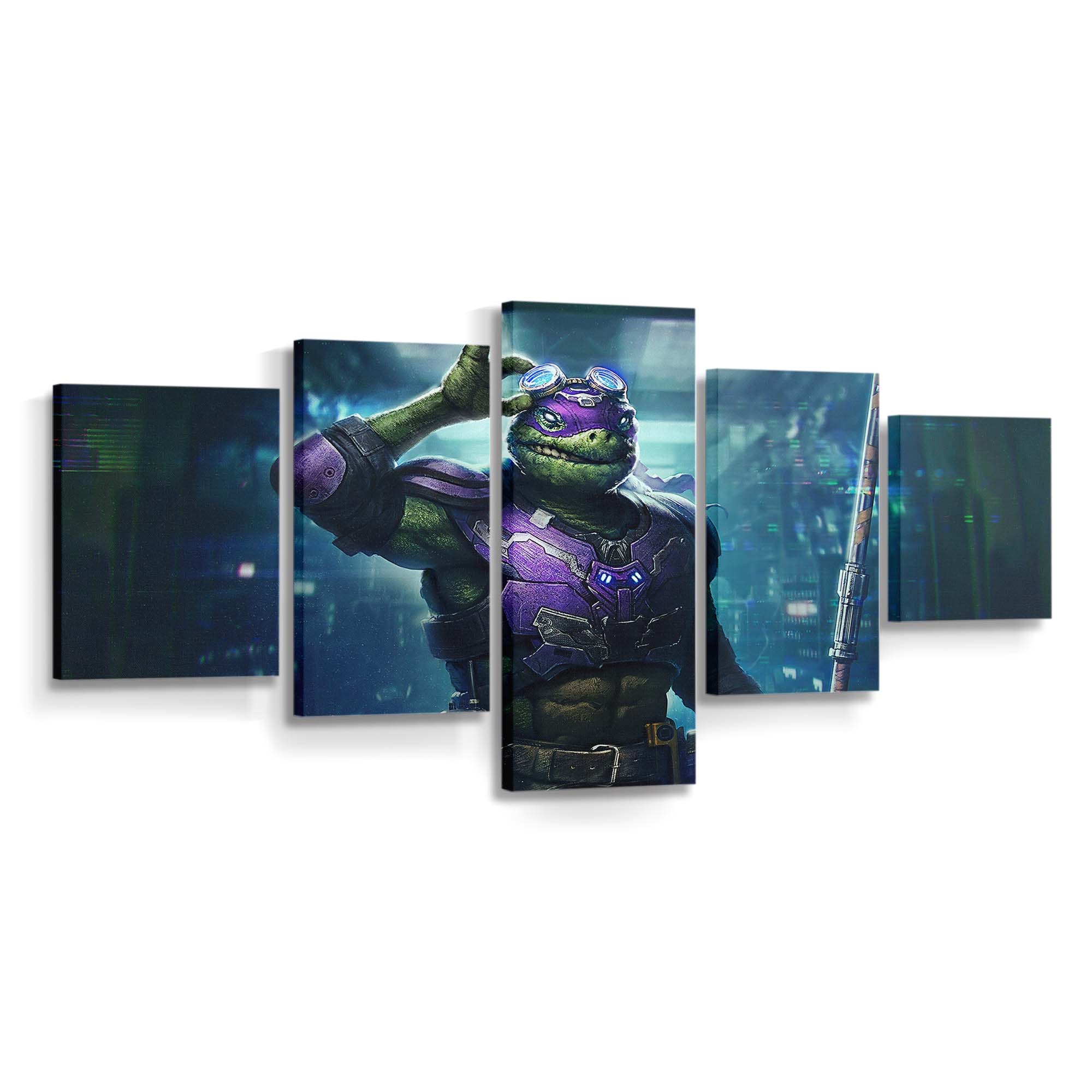 Ninja Turtles Donnie Wandbild für Fans