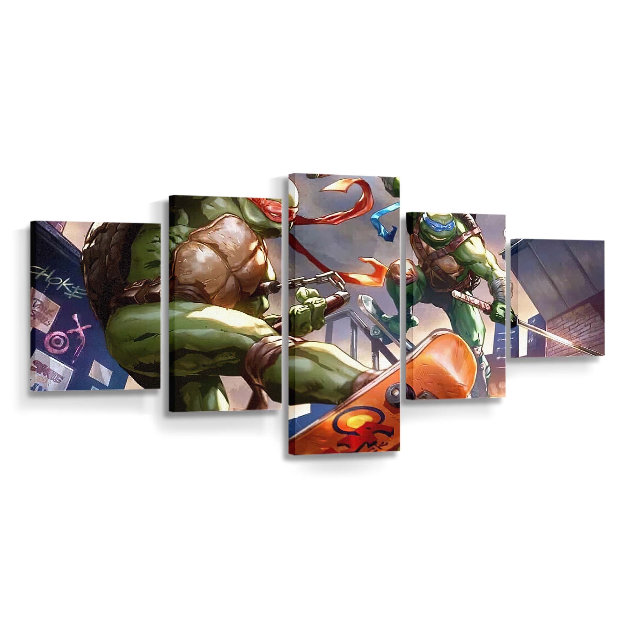 Ninja Turtles Helden Leinwandbilder 
