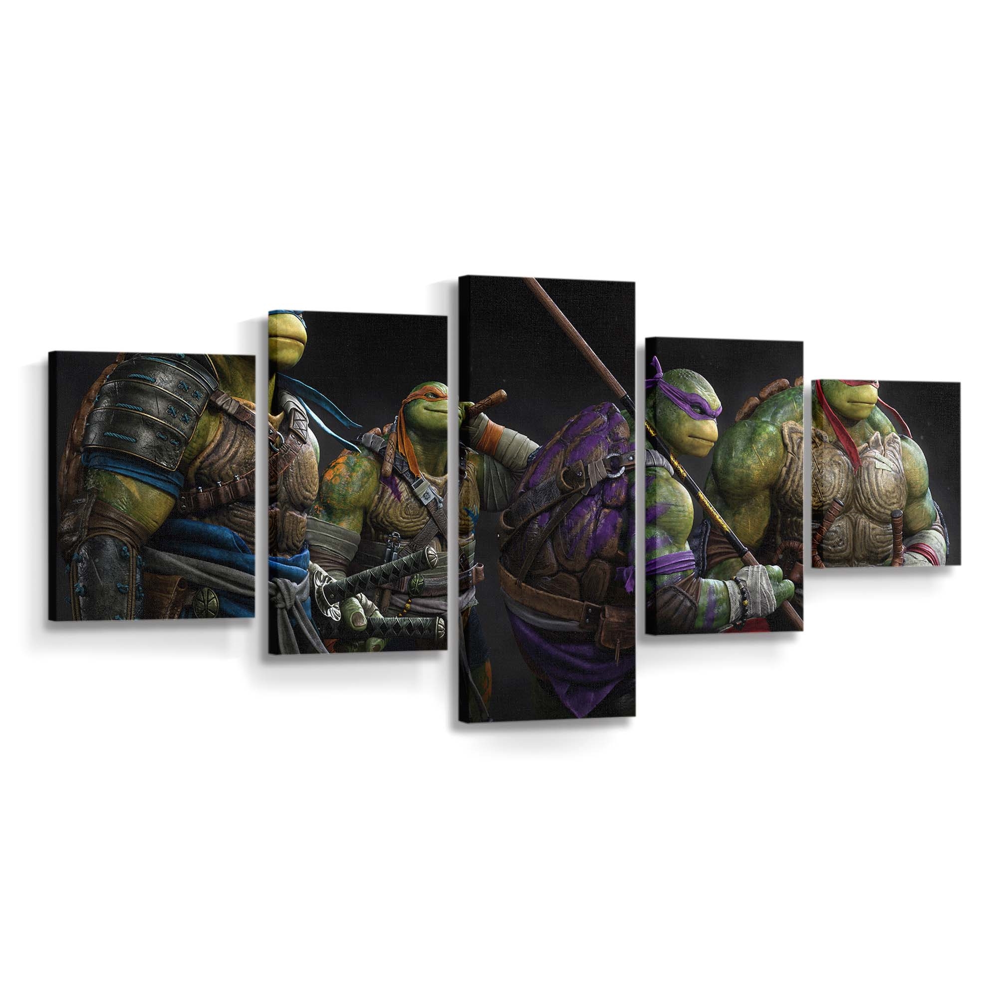 Ninja Turtles Heroes Wandbild Kunst