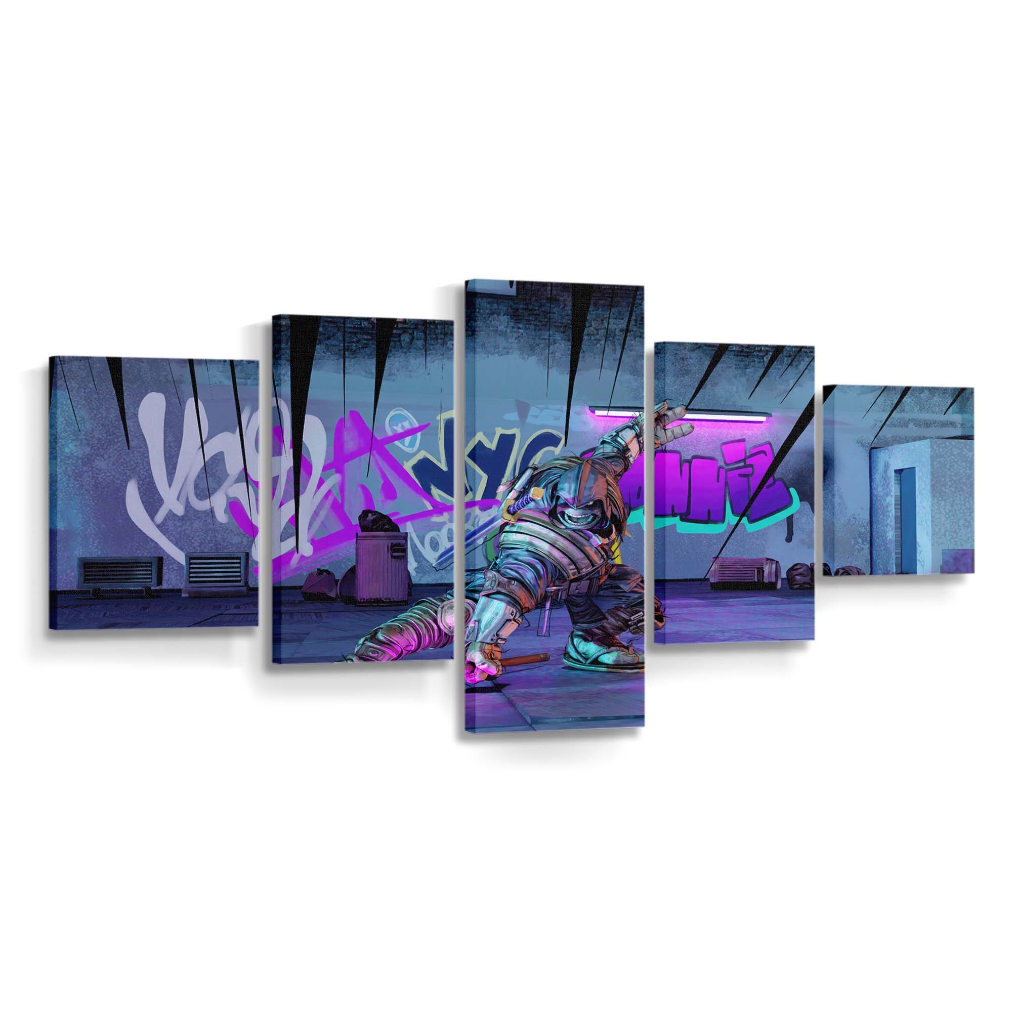 Ninja Turtles Last Ronin Donnie Wandbild