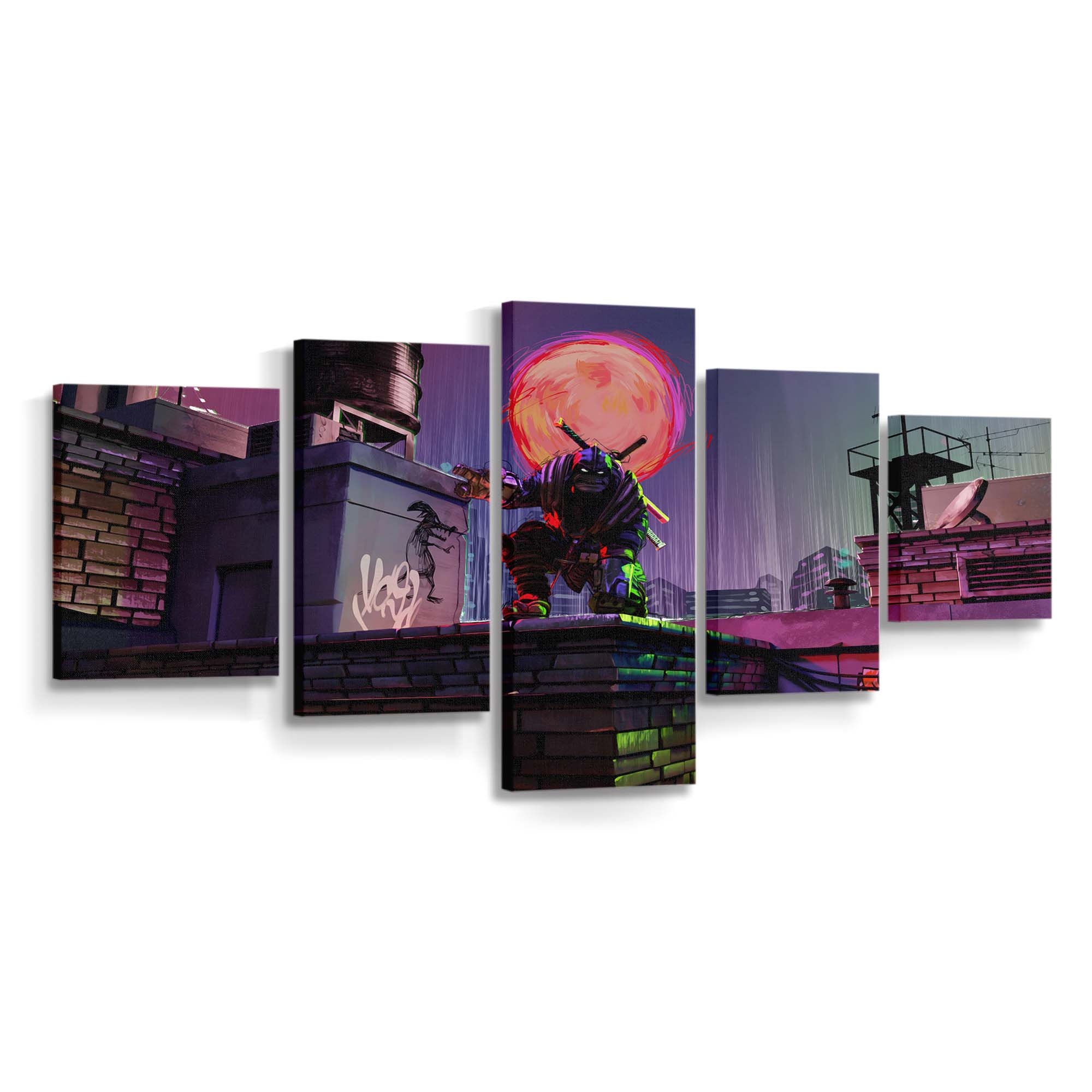 Ninja Turtles Last Ronin Wandbild Kunst