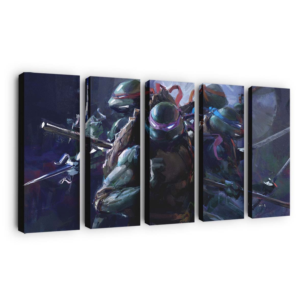 Ninja Turtles 2020 Wandbild Kunst