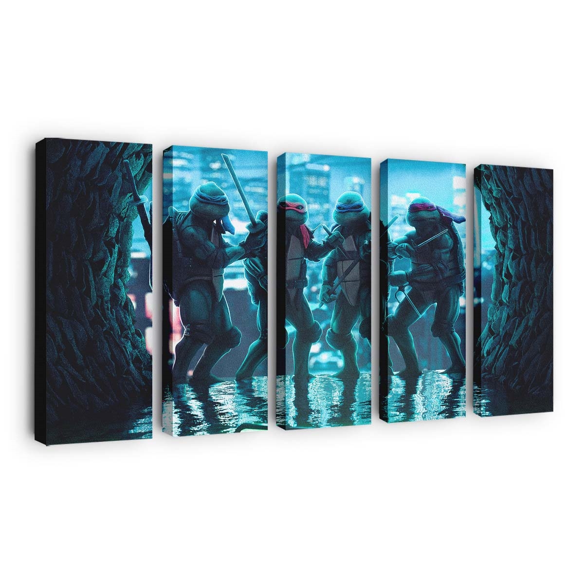 Ninja Turtles 2020 Kunst Leinwanddruck