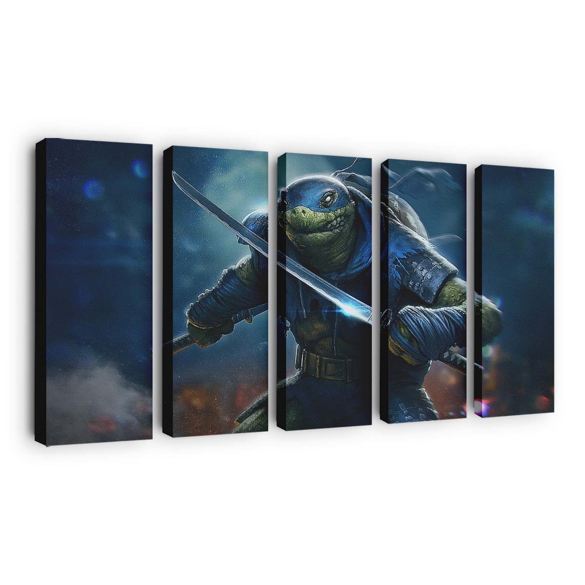 Ninja Turtles Leo Wandbild für Kinder