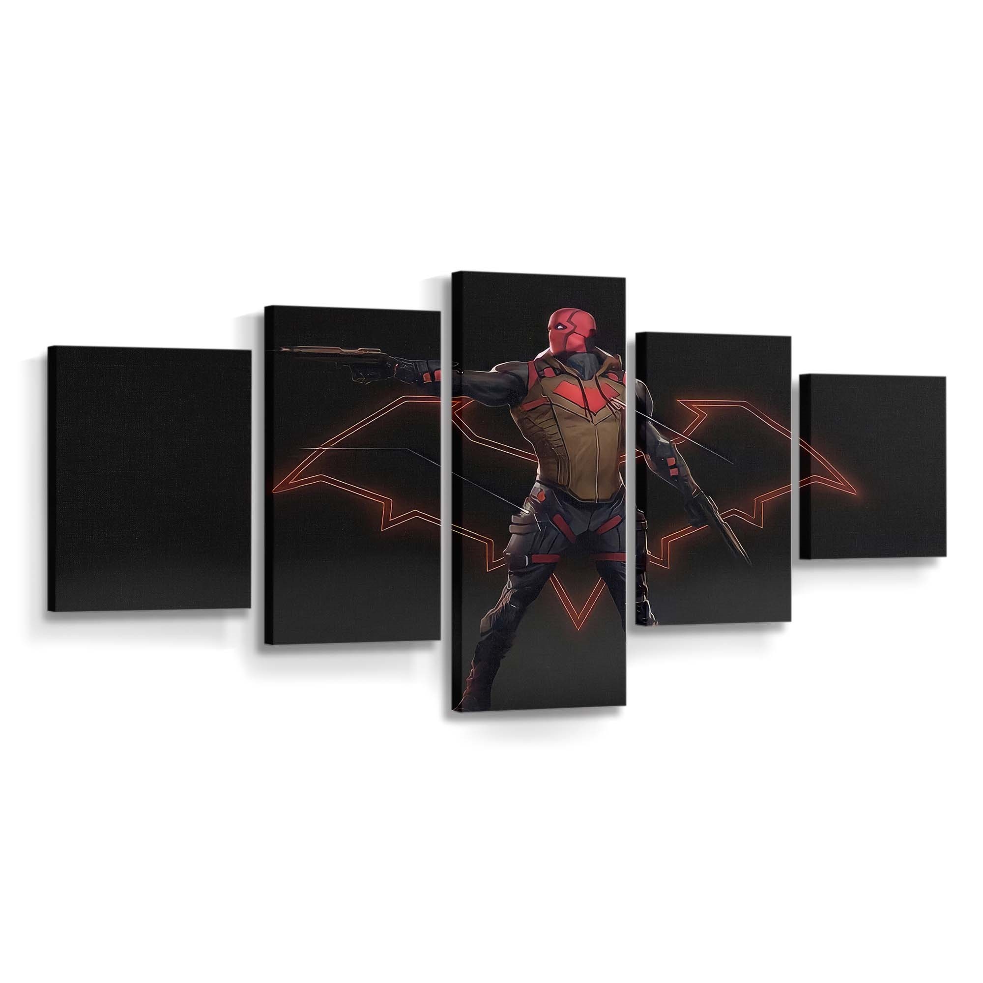 Red Hood Leinwandbilder – Superheld Wanddeko