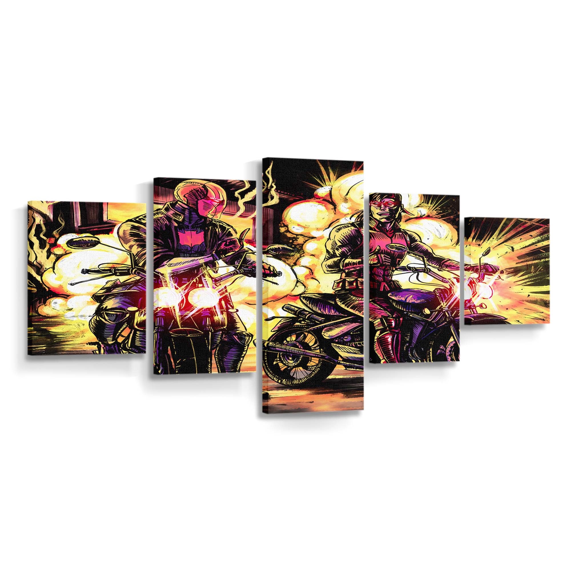 Red Hood Leinwandbilder – 3 Jokers Edition