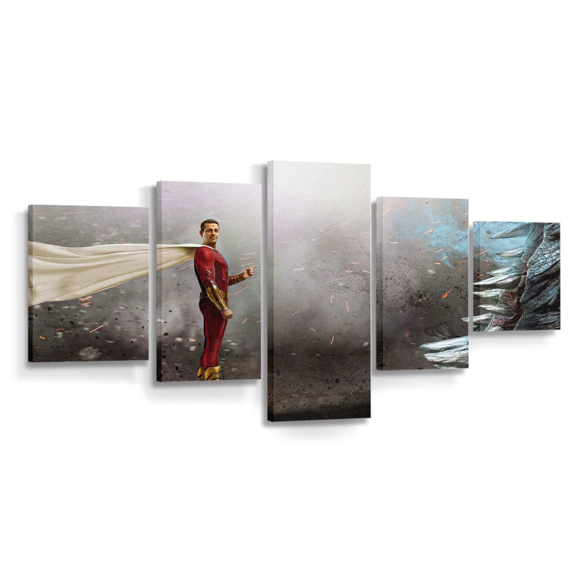 Shazam 2023 Shazam Fury Of The Gods Leinwanddruck 