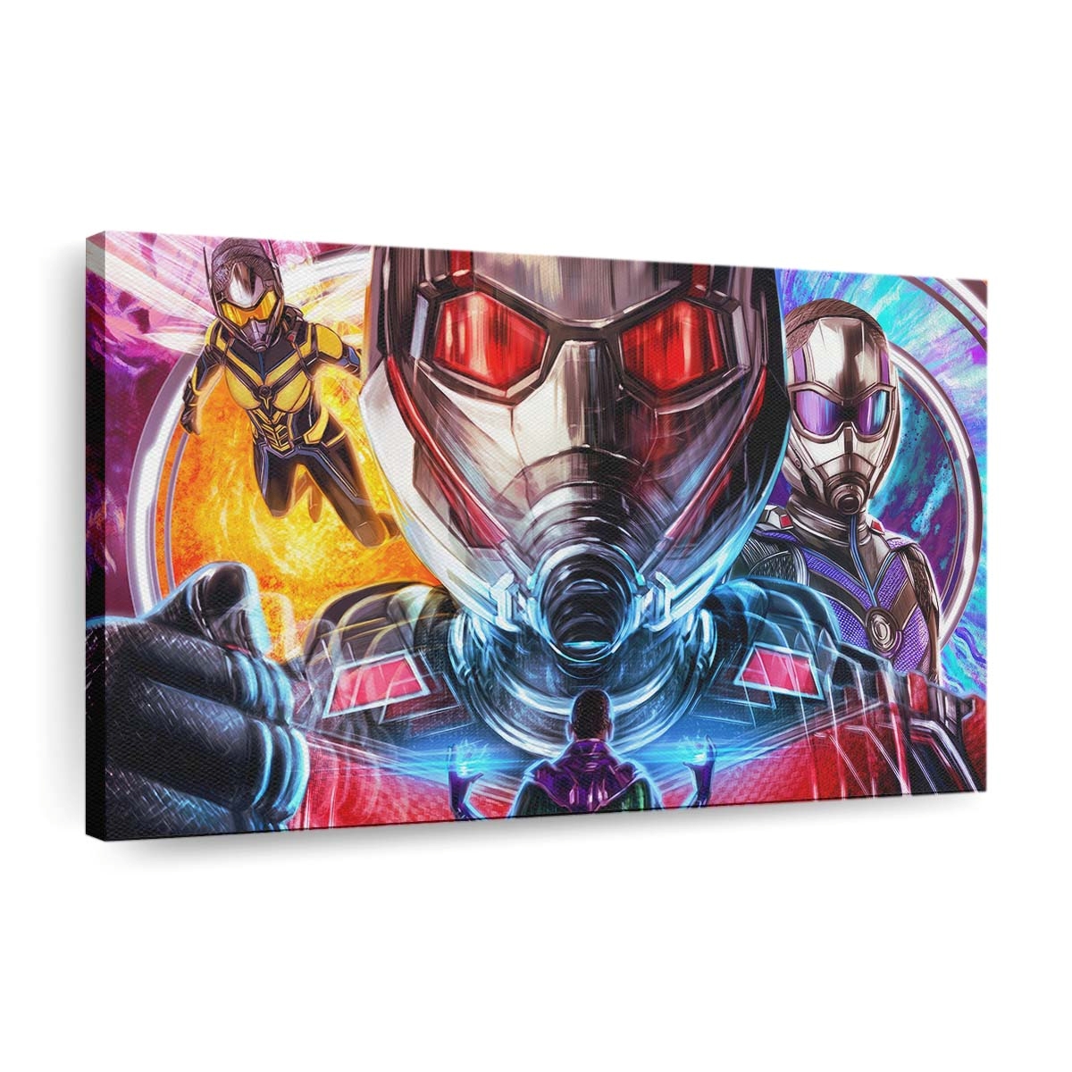 Ant Man und die Wespe: Quantumania Artwork Leinwandbild – Marvel Wandbild & Wanddeko