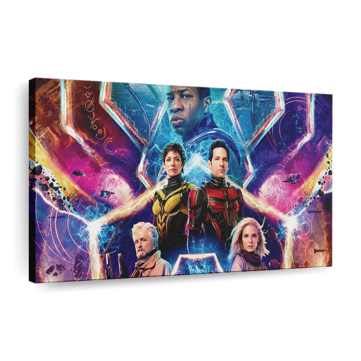 Antman und die Wespe Quantumania 3D Leinwandbild – Marvel Wandbild & Wanddeko