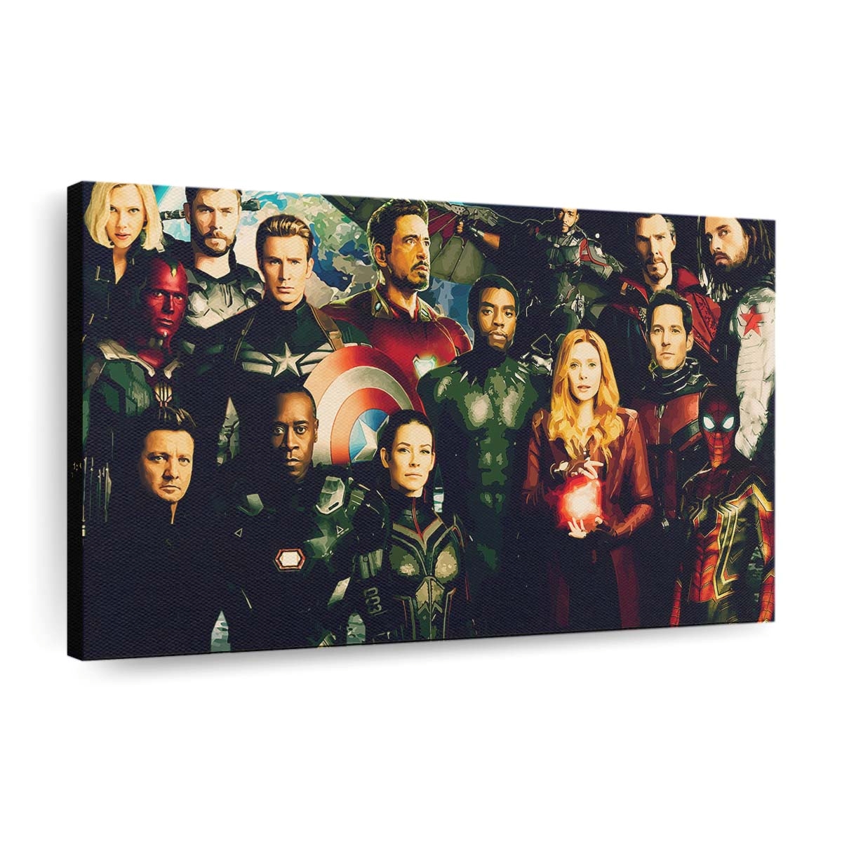 Avengers Infinity War New Artwork Leinwandbild – Marvel Wandbild & Wanddeko Avengers Infinity War New Artwork Leinwandbild – Marvel Wandbild & Wanddeko – Bild 4