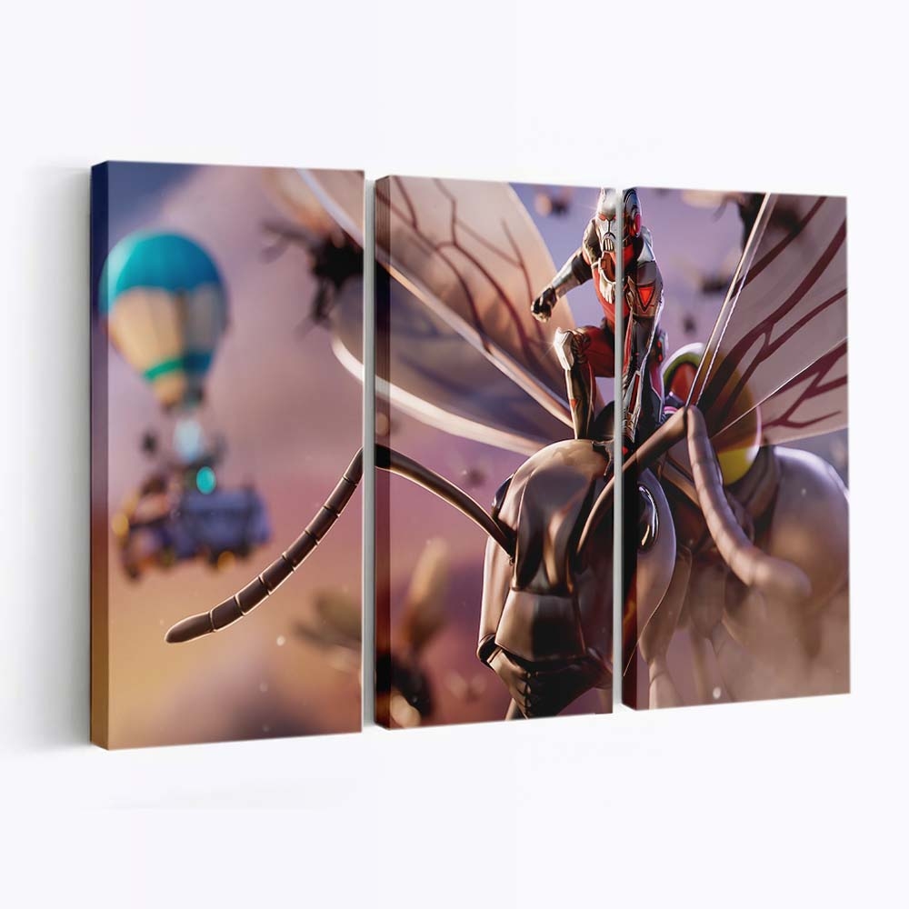 Ant Man Fortnite Leinwandbild – Marvel Wandbild & Wanddeko