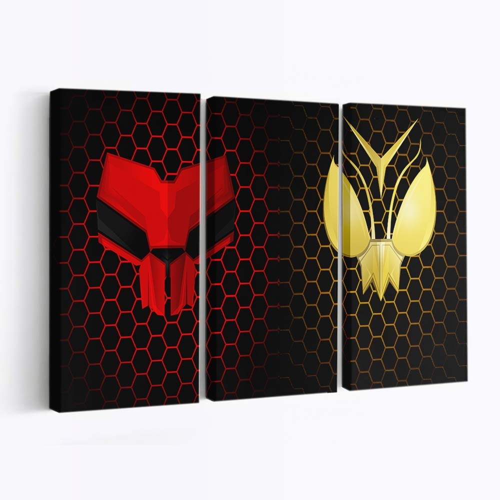 Ant Man und die Wespe Artwork Leinwandbild – Marvel Wandbild & Wanddeko