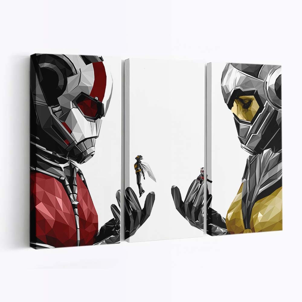 Ant Man und die Wespe Film 3 Leinwandbild – Marvel Wandbild & Wanddeko