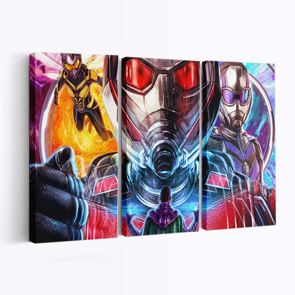 Ant Man und die Wespe Quantumania Leinwandbild – Marvel Wandbild & Wanddeko