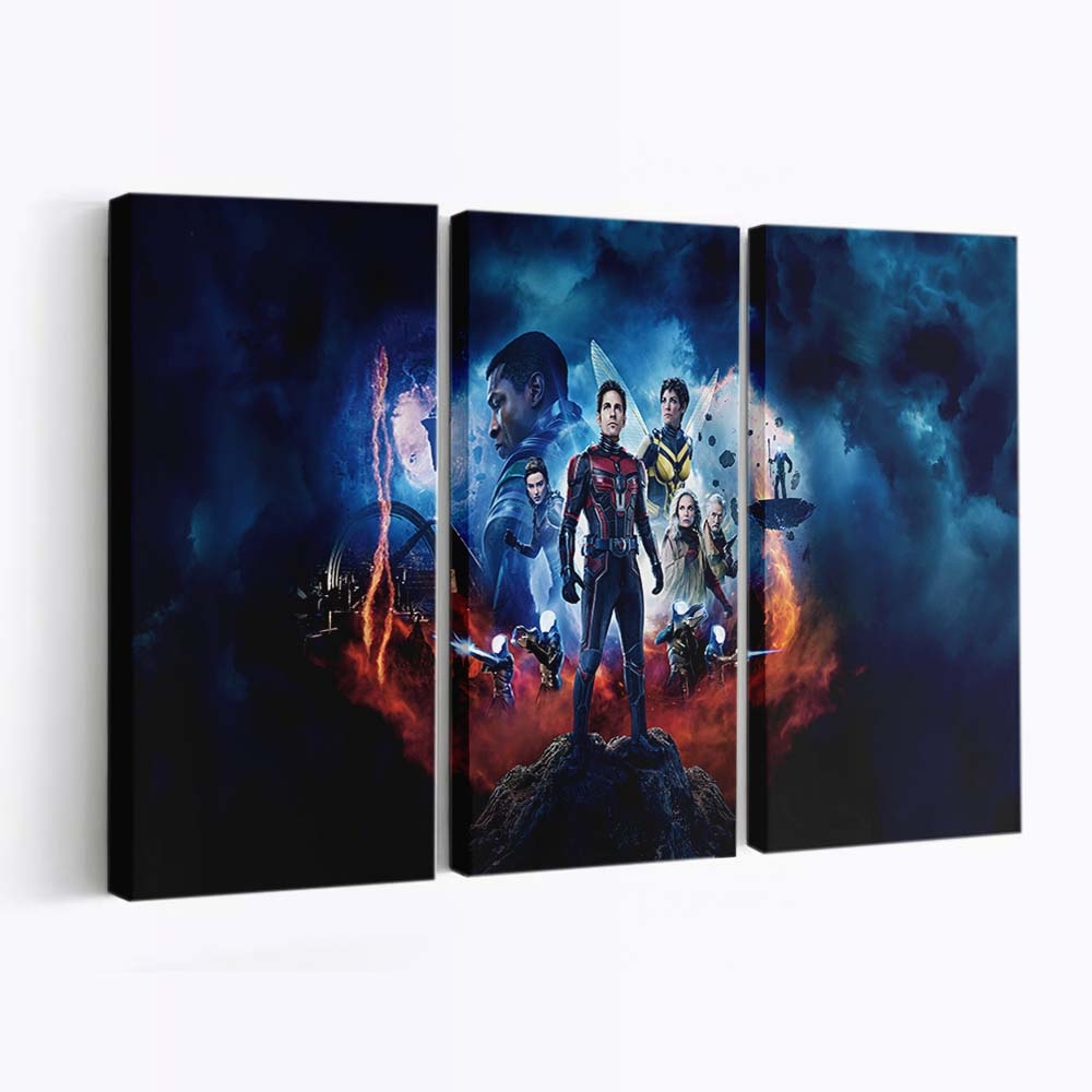 Ant Man und die Wespe Quantumania 3 Leinwandbild – Marvel Wandbild & Wanddeko