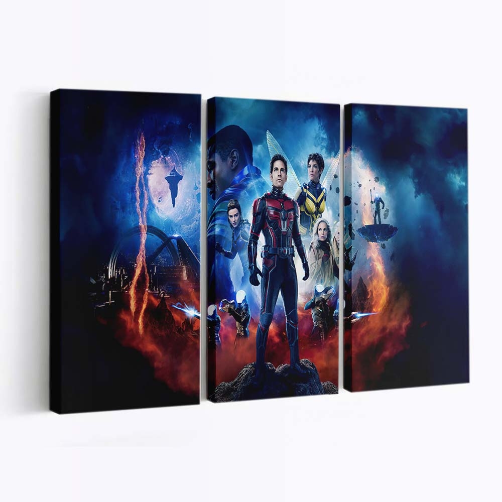 Ant Man und die Wespe Quantumania 4 Leinwandbild – Marvel Wandbild & Wanddeko