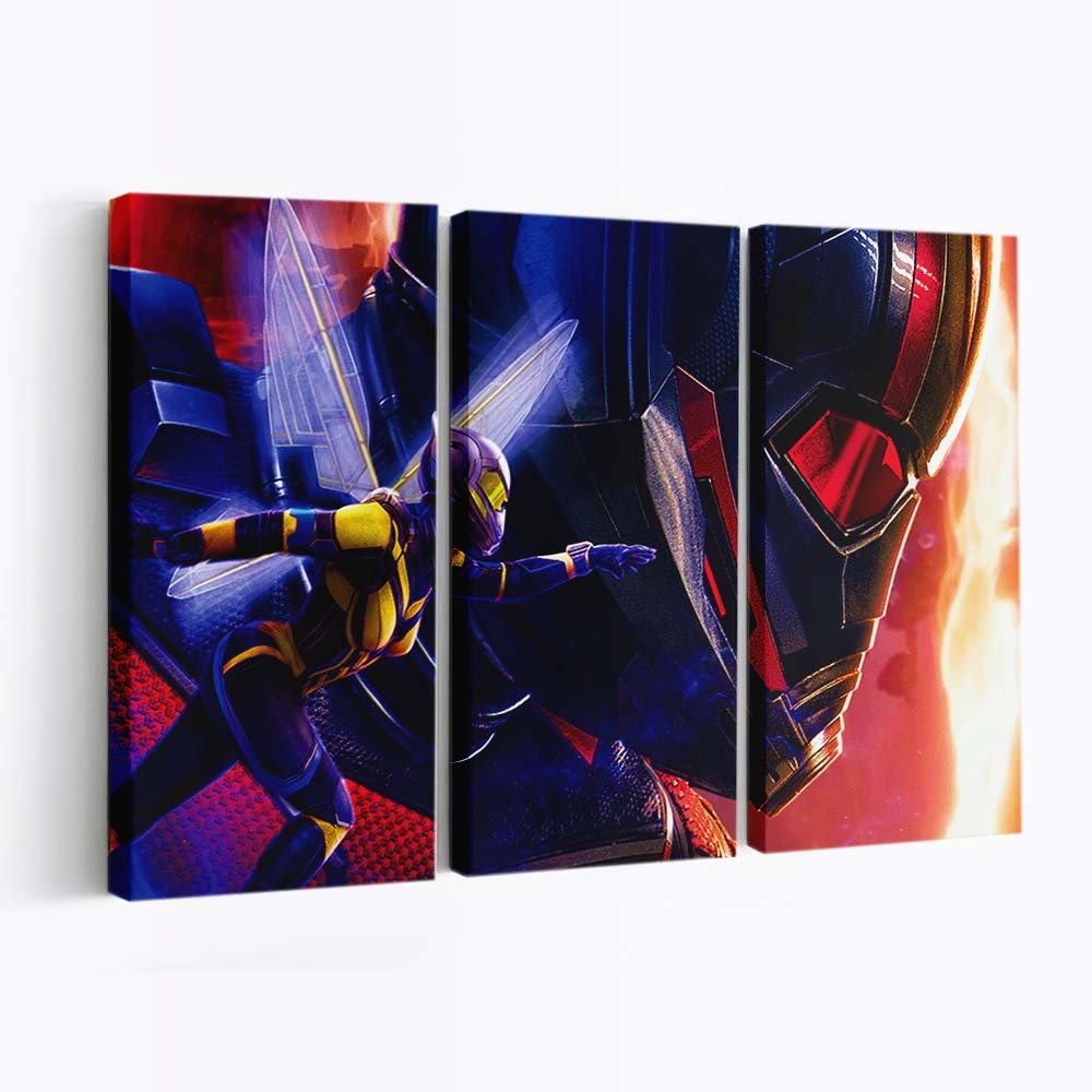 Ant Man und die Wespe: Quantumania Film Leinwandbild – Marvel Wandbild & Wanddeko