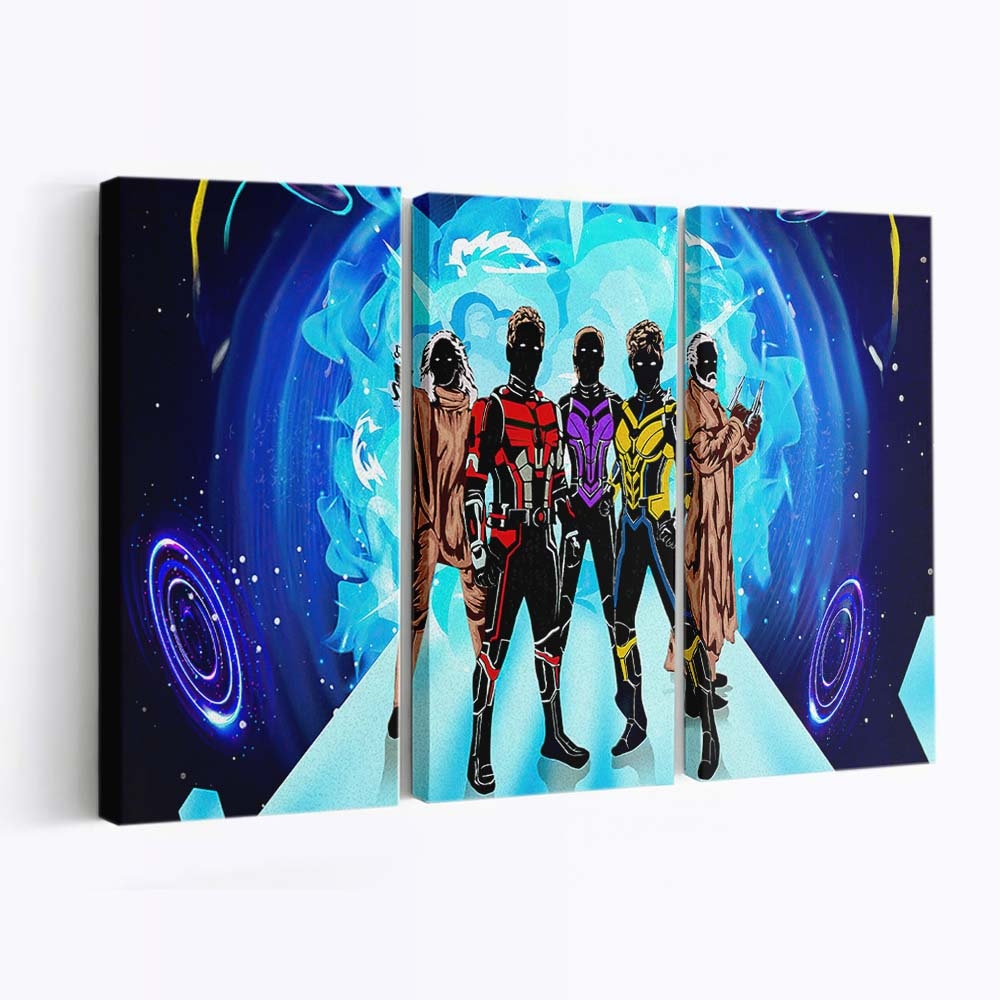 Ant Man und die Wespe: Quantumania 3 Leinwandbild – Marvel Wandbild & Wanddeko