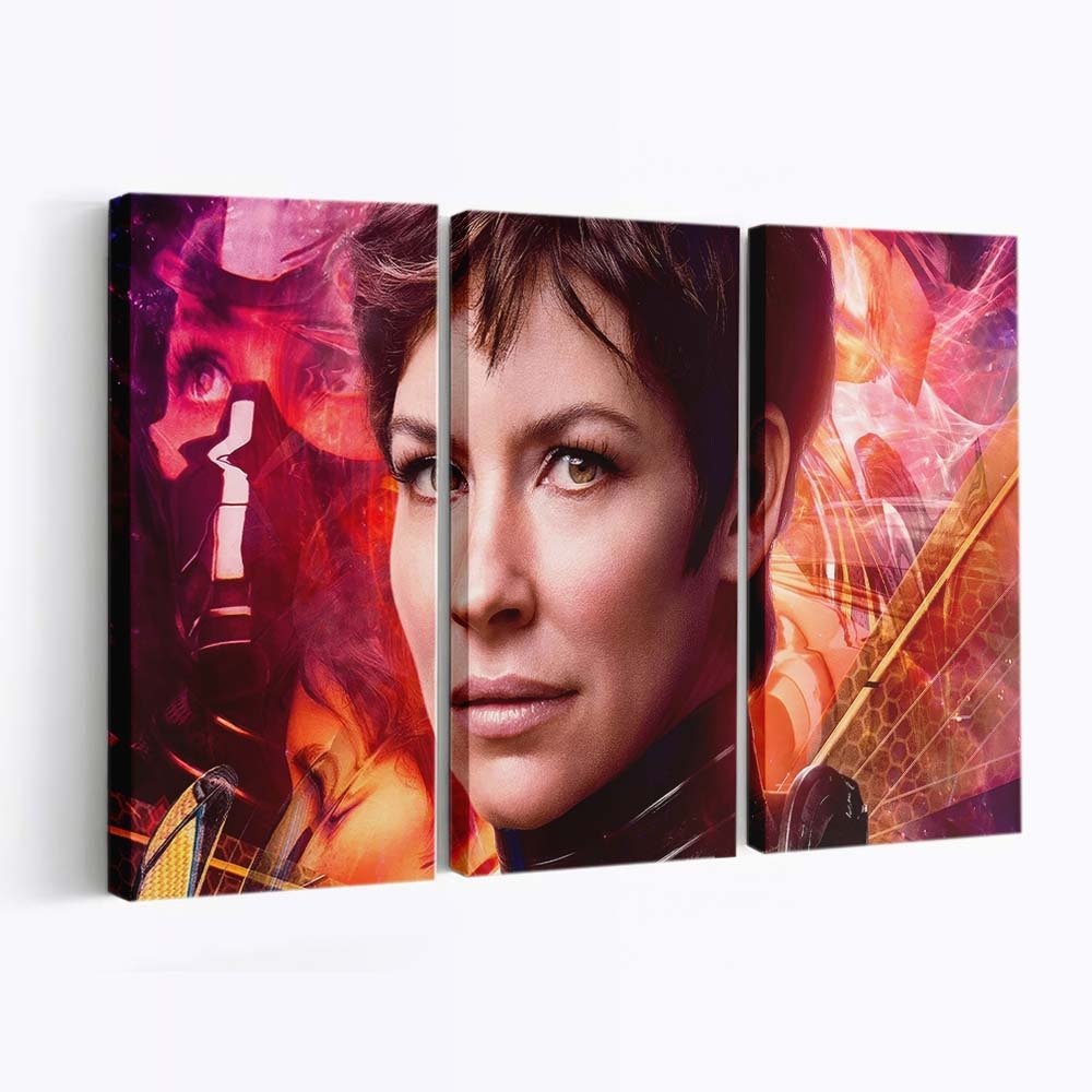Evangeline Lilly als Hope Van Dyne in Ant Man And The Wasp Quantumania Leinwandbild – Marvel Wandbild & Wanddeko