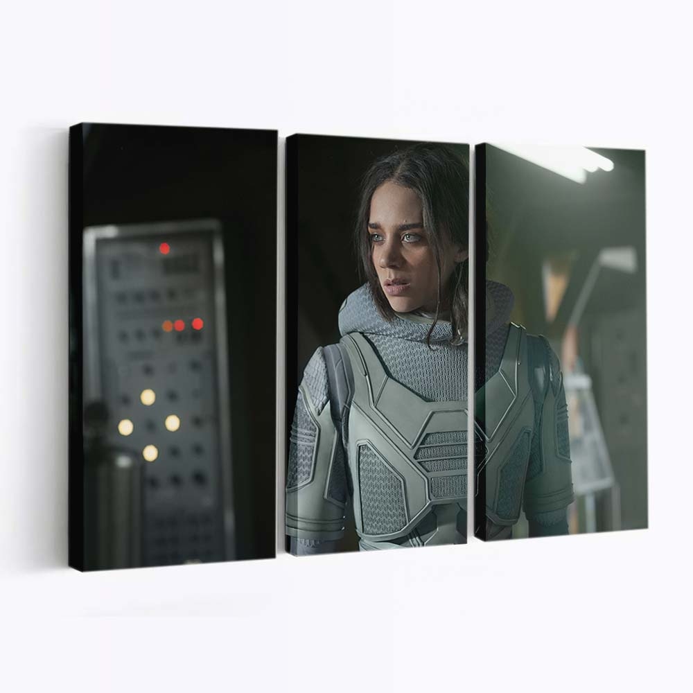 Hannah John Kamen als Ava in Ant Man and the Wasp Leinwandbild – Marvel Wandbild & Wanddeko